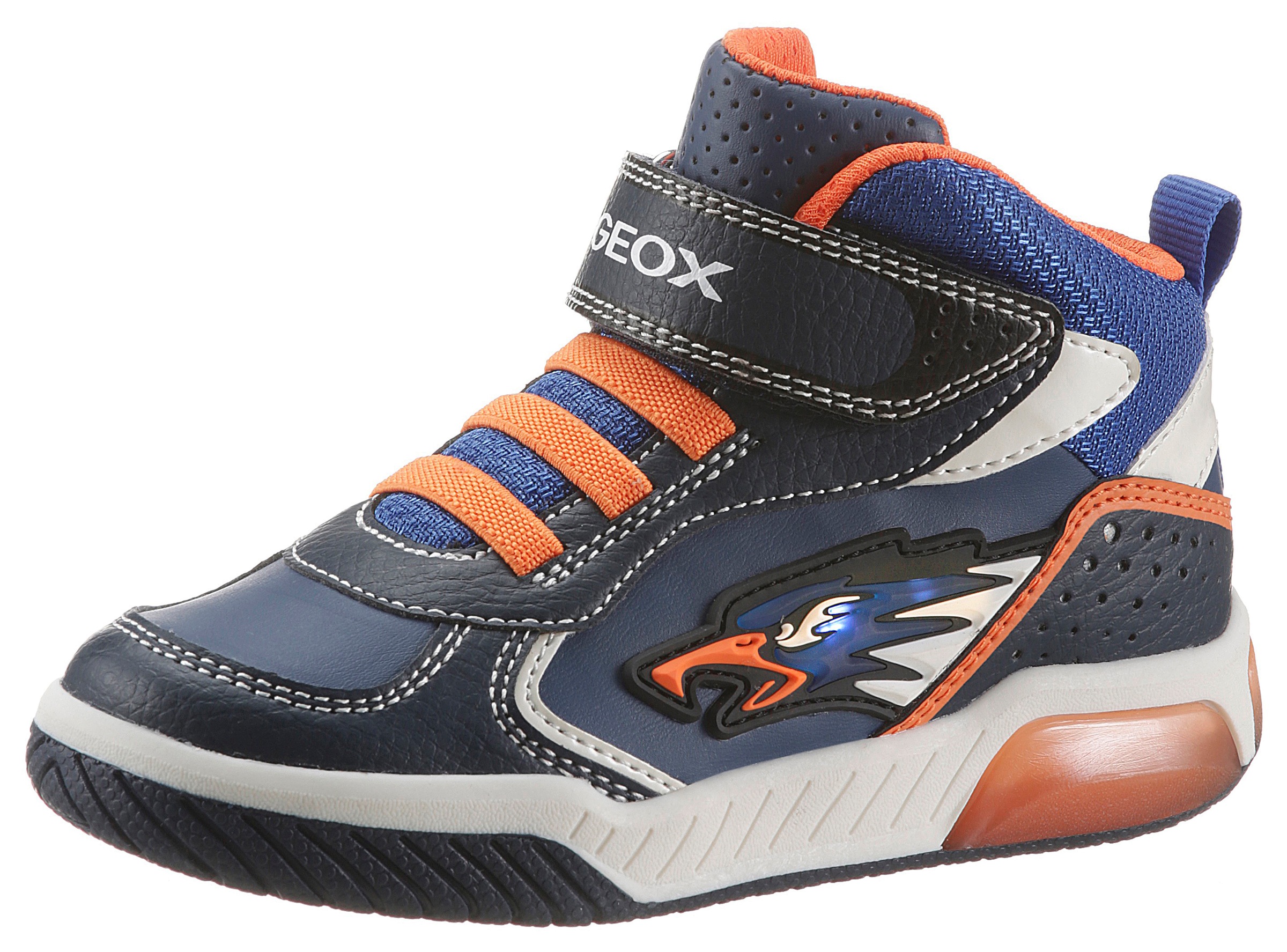 Image of Geox Kids Sneaker »J Inek Boy Blinkschuh«, mit Blinkfunktion bei Ackermann Versand Schweiz