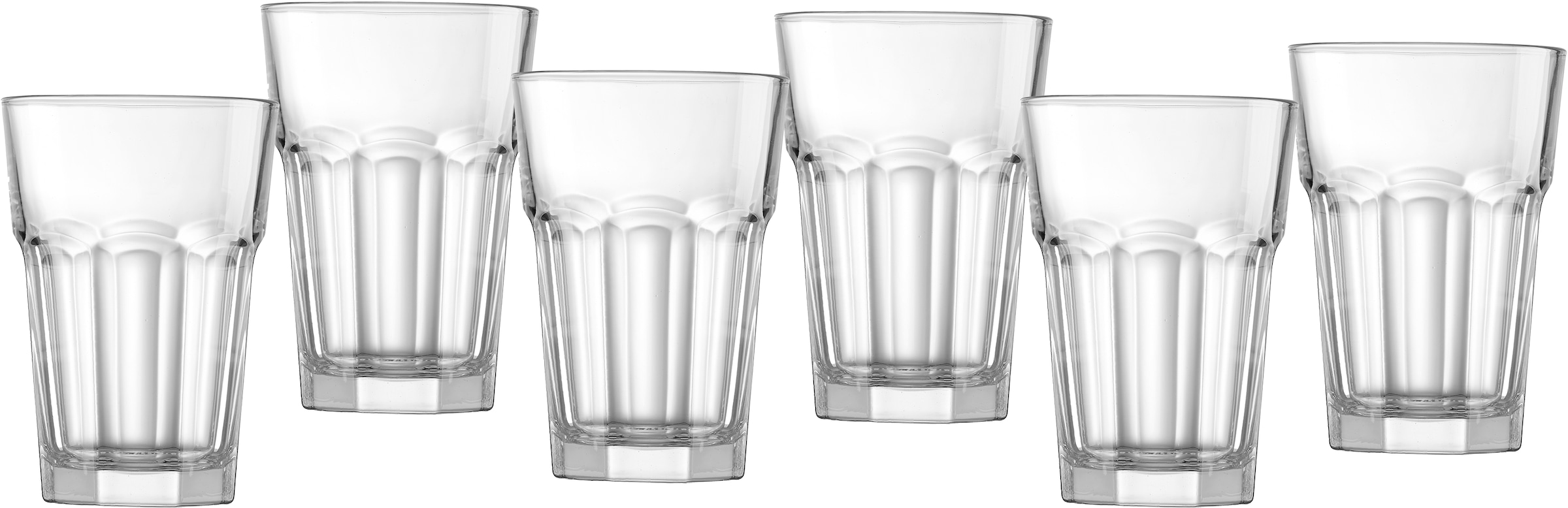 Image of Ritzenhoff & Breker Gläser-Set "Riad" Facetten-Optik, 6-teilig