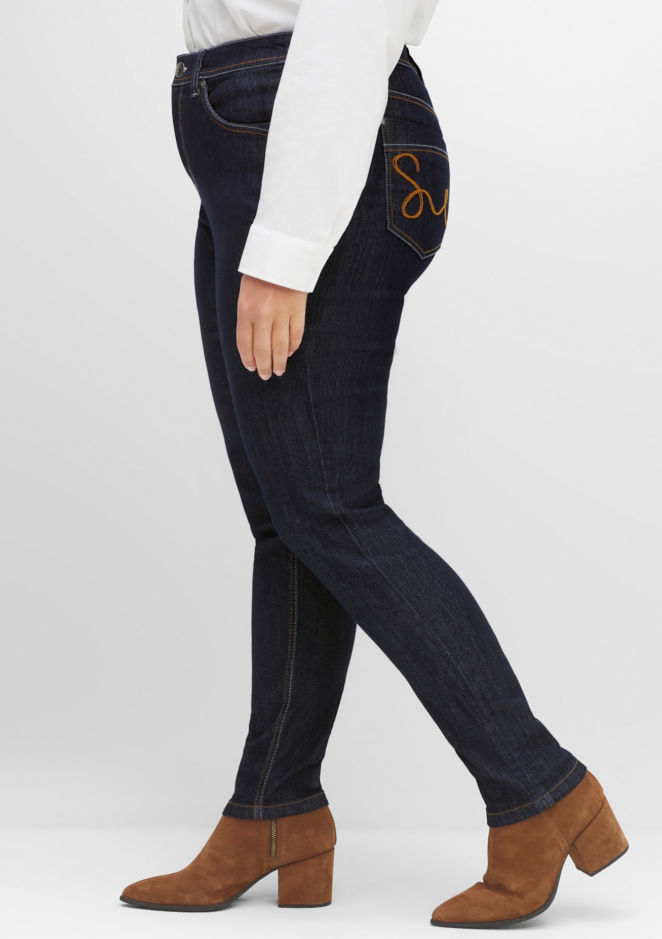 Sheego Stretch-Jeans, (1 tlg.)