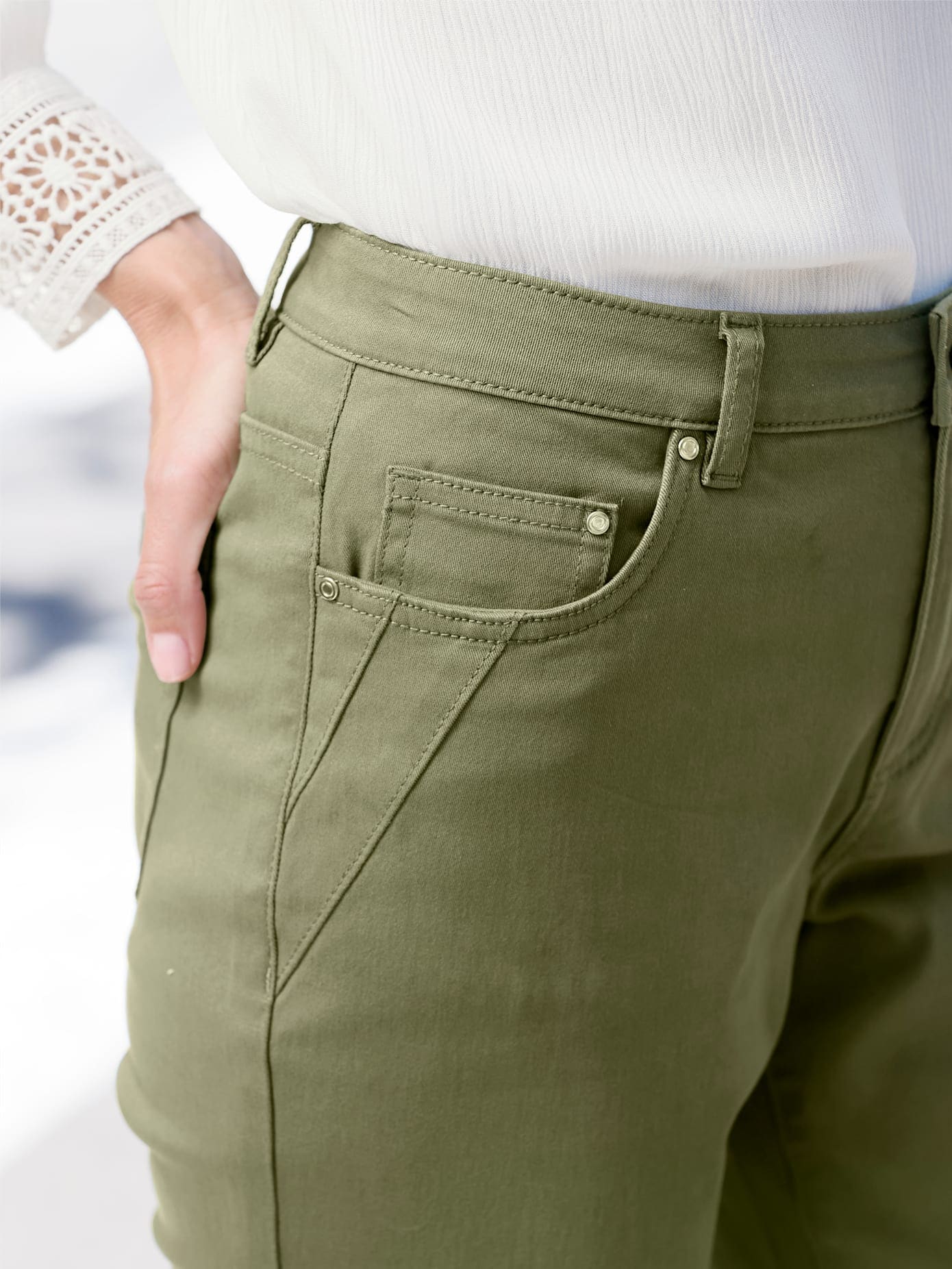 Inspirationen 5-Pocket-Jeans, (1 tlg.)