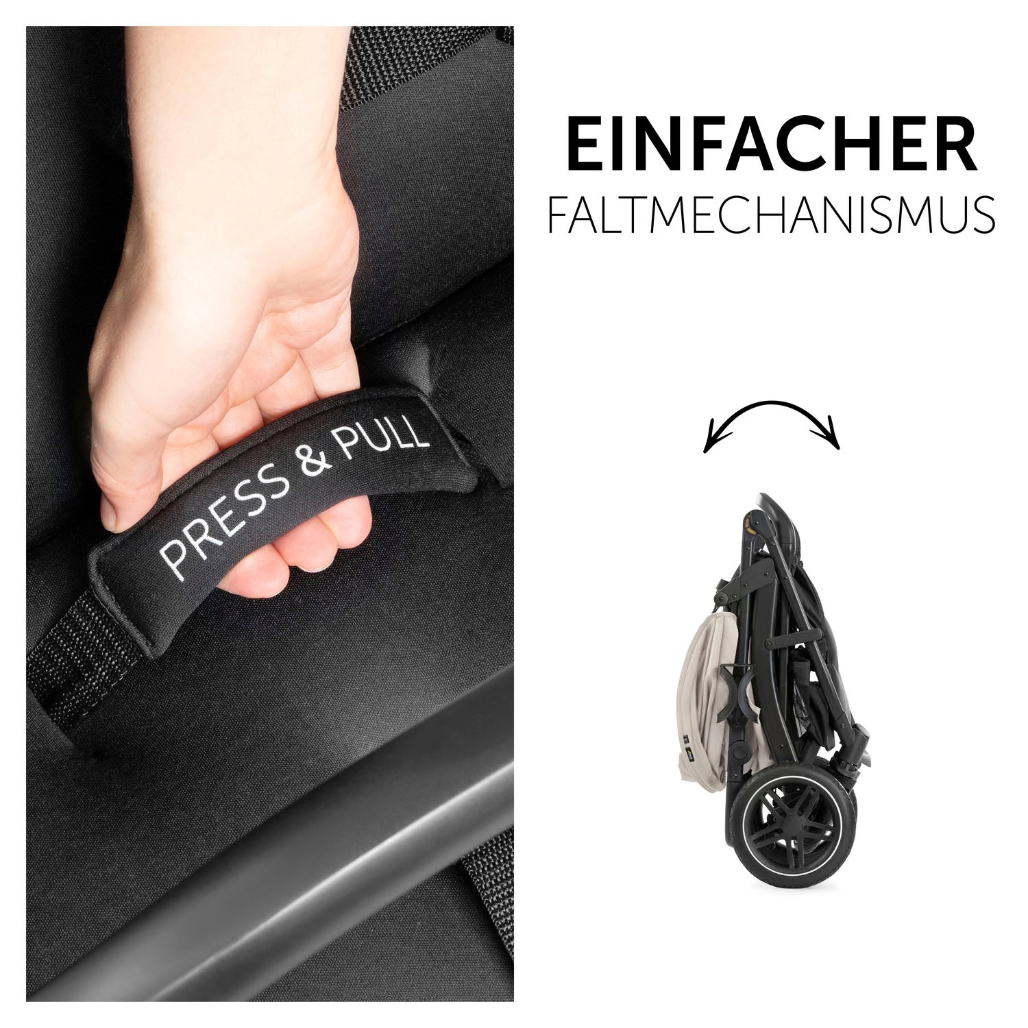 Hauck Poussette pour enfants »Rapid 4D« 25 kilos belastbar bis 22 kg