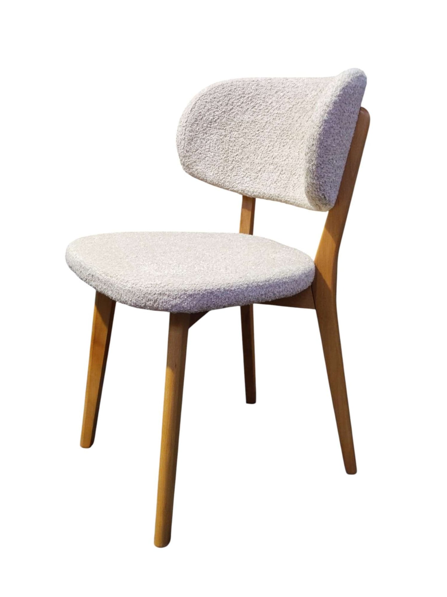 Home affaire Polsterstuhl »Luxy Esszimmerstuhl, Küchenstuhl, 4-Fussstuhl« () 2 Stk.Bequem und stilvoll. Gepolstert. Massivholzbeine. Retro