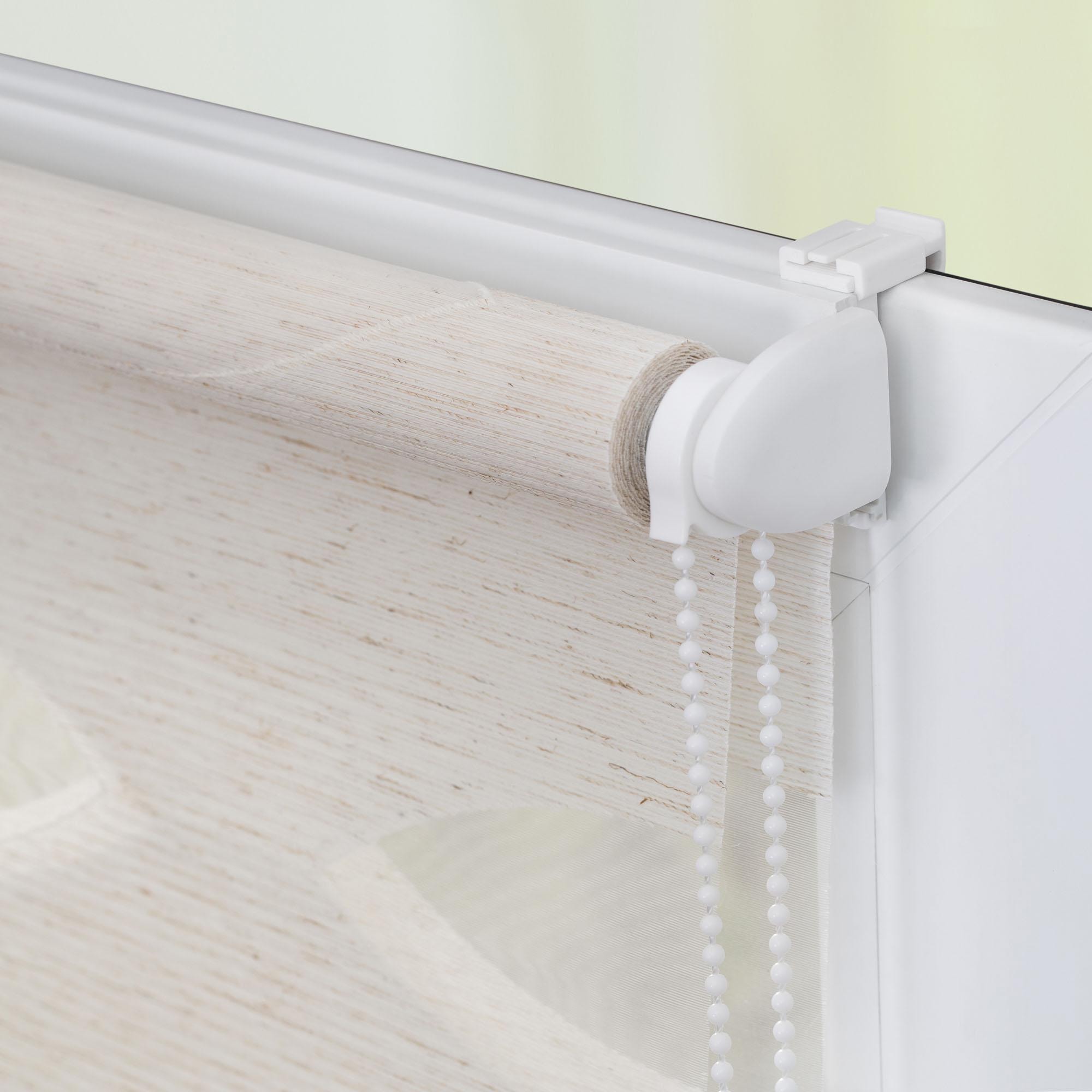 LICHTBLICK ORIGINAL Doppelrollo »Duo Rollo Klemmfix Ellipse«, Lichtschutz, ohne Bohren, im Fixmass