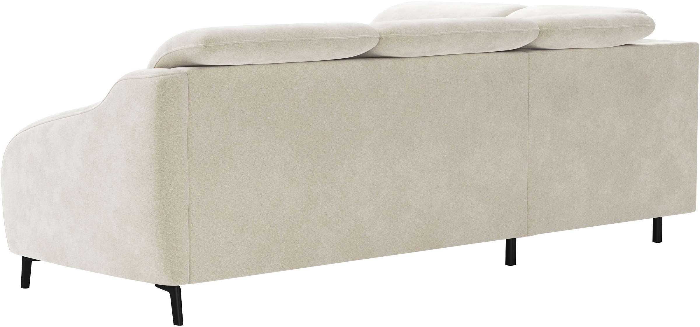 sit&more Canapé d'angle »Blues L-Form« au choix avec table rabattable et USB