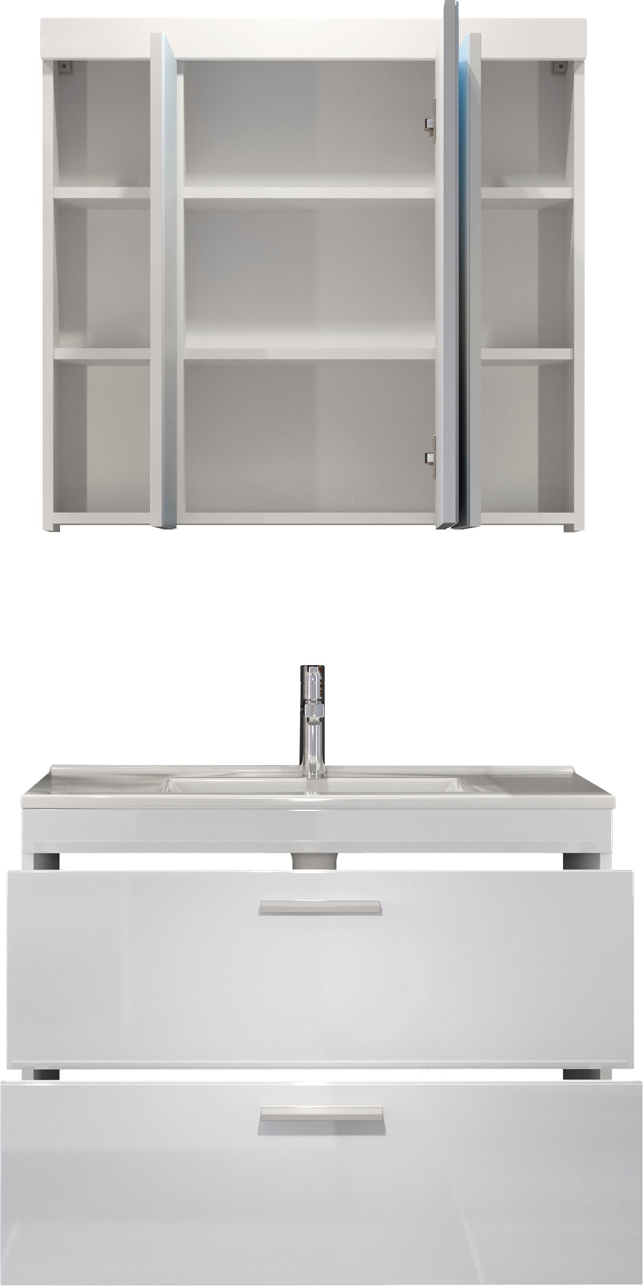 welltime Ensemble de meubles de salle de bain »Dormoletto« 2 cuis tlg.