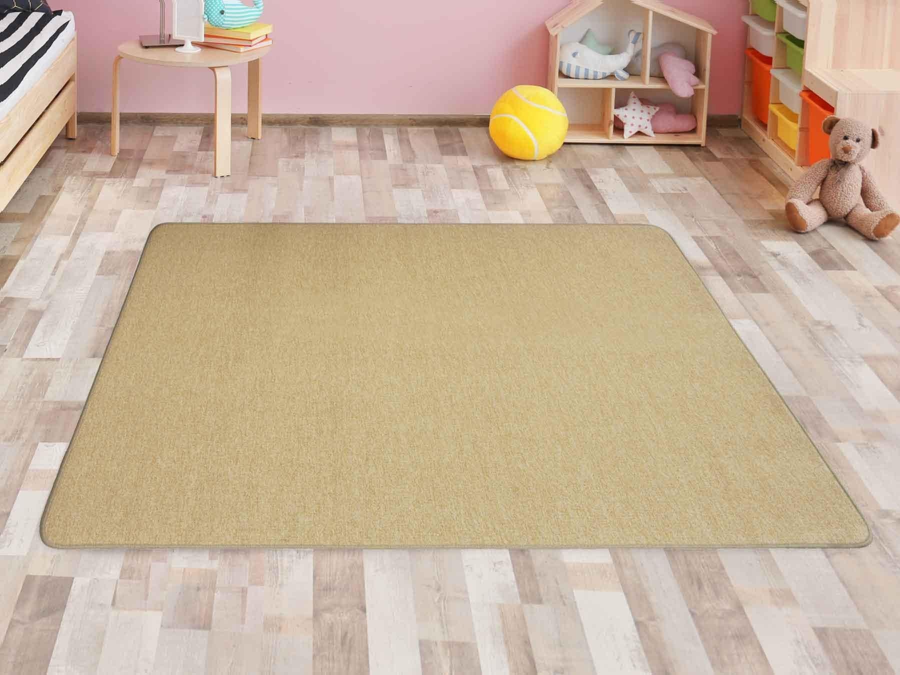 Primaflor-Ideen in Textil Teppich »MACAO«, rechteckig, Uni Farben, ideal im Wohnzimmer & Schlafzimmer