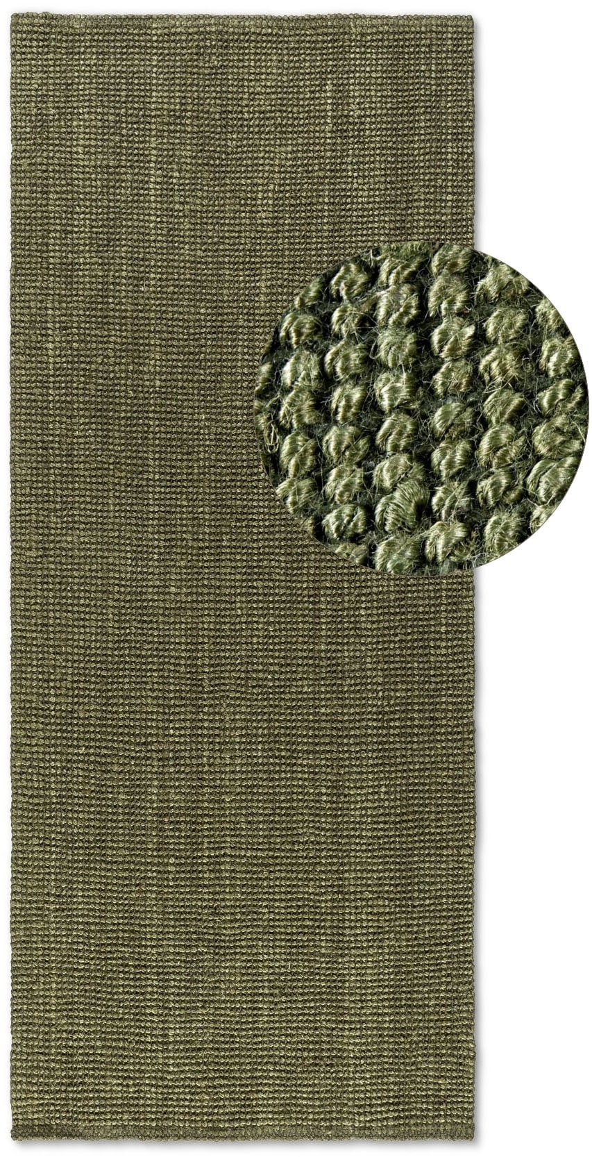 HANSE Home Teppich »Jaipur Juteteppich, als Läufer und in Rund«, rechteckig, 10 mm Höhe, 100% Naturfaser, Wohnzimmer, Esszimmer, Schlafzimmer, GRS