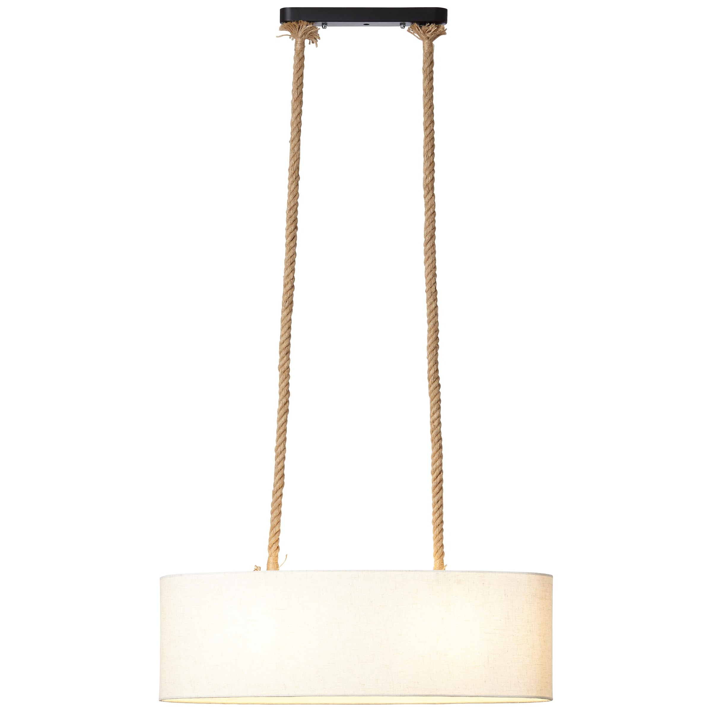 Brilliant Pendelleuchte »Sailor« E27 1 Stk. Hängelampe, 2-flammig natur/weiss