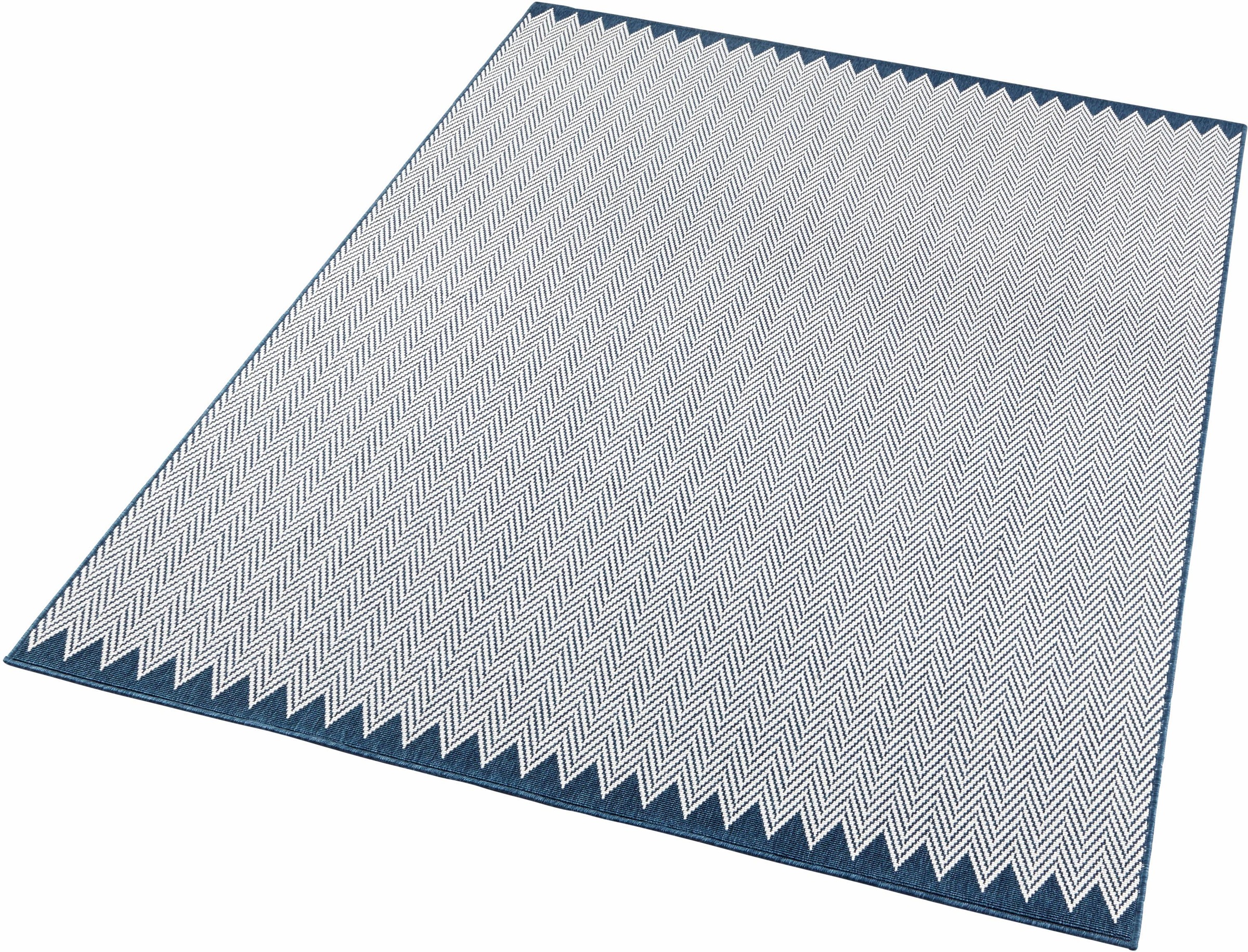 Image of freundin Home Collection Teppich »Ida«, rechteckig, 4 mm Höhe, Flachgewebe, Modernes Design und Schlingen Optik, Wohnzimmer, Schlafzimmer, Arbeitszimmer, Robust, Pflegeleicht bei Ackermann Versand Schweiz