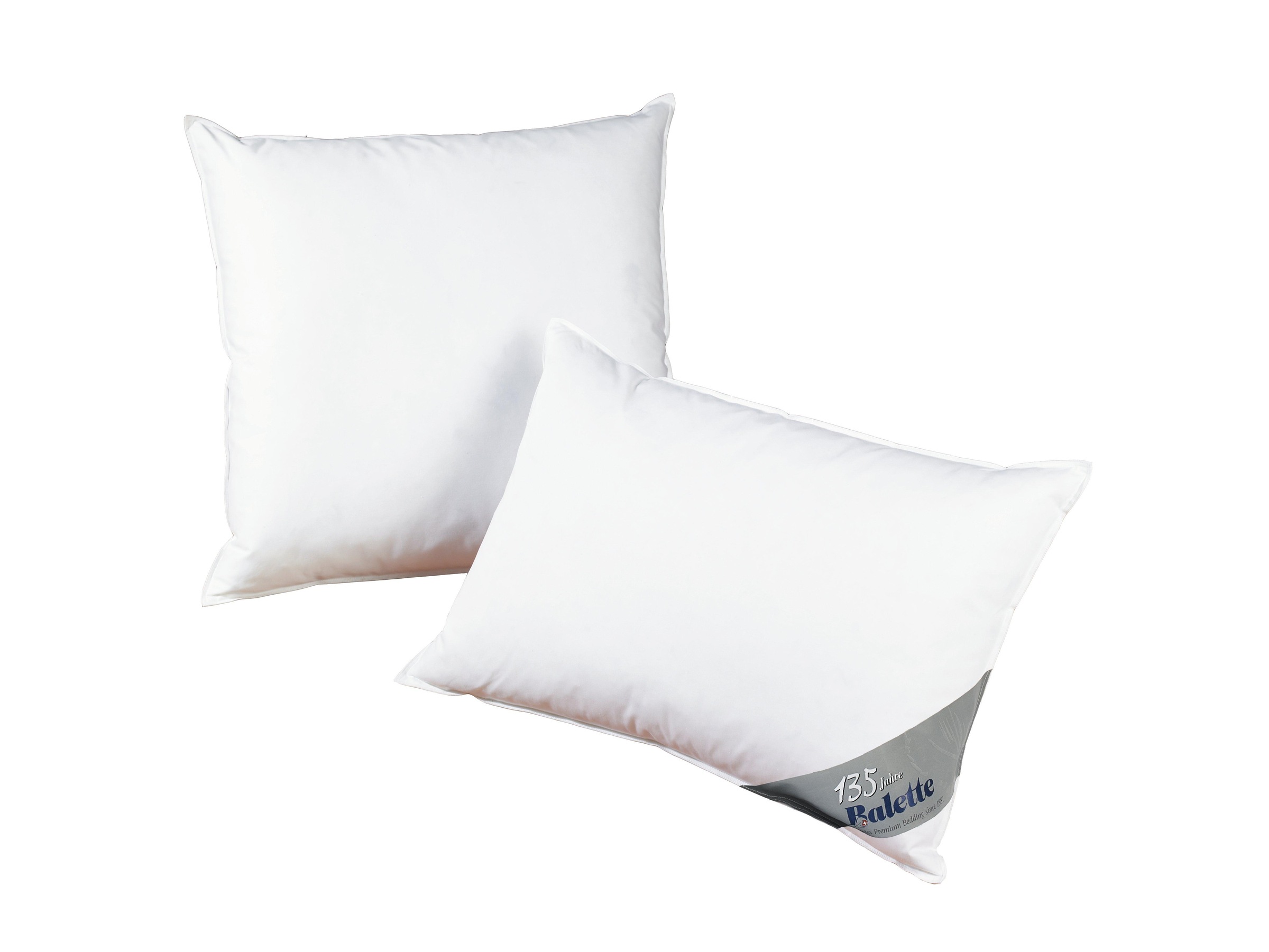 Image of Balette Kopfkissen »Faserkopfkissen/-pfulmen Mia«, Füllung: 100% Polyester (OBB Fluffy-Fill), Bezug: 100% Baumwolle, (1 St.) bei Ackermann Versand Schweiz