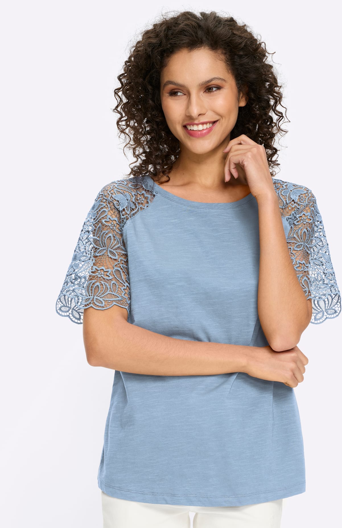 heine Chemise en dentelle »Shirt« 1 pièces