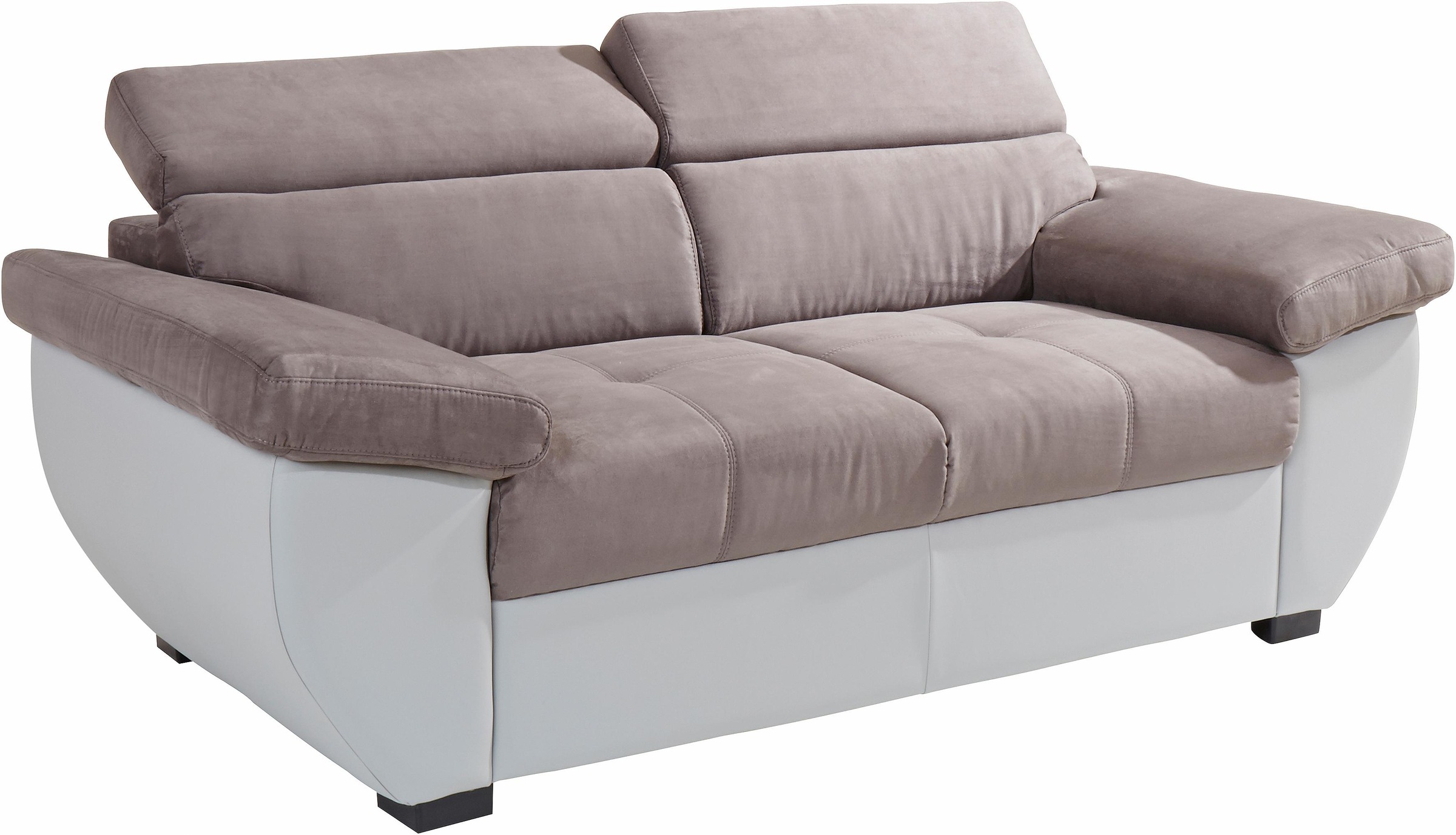 COTTA 2-Sitzer »Speedway«, Big-Sofa mit Kopfteilverstellung