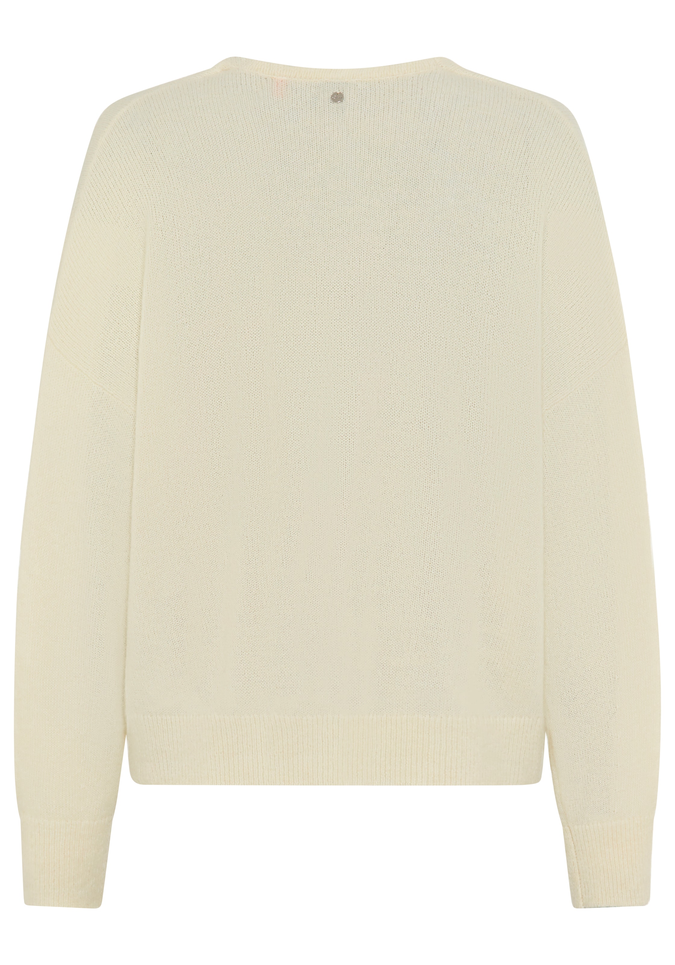 BOSS ORANGE Pull en tricot »Foletta Premium Damenmode« V-Ausschnitt, Ajouré-Details