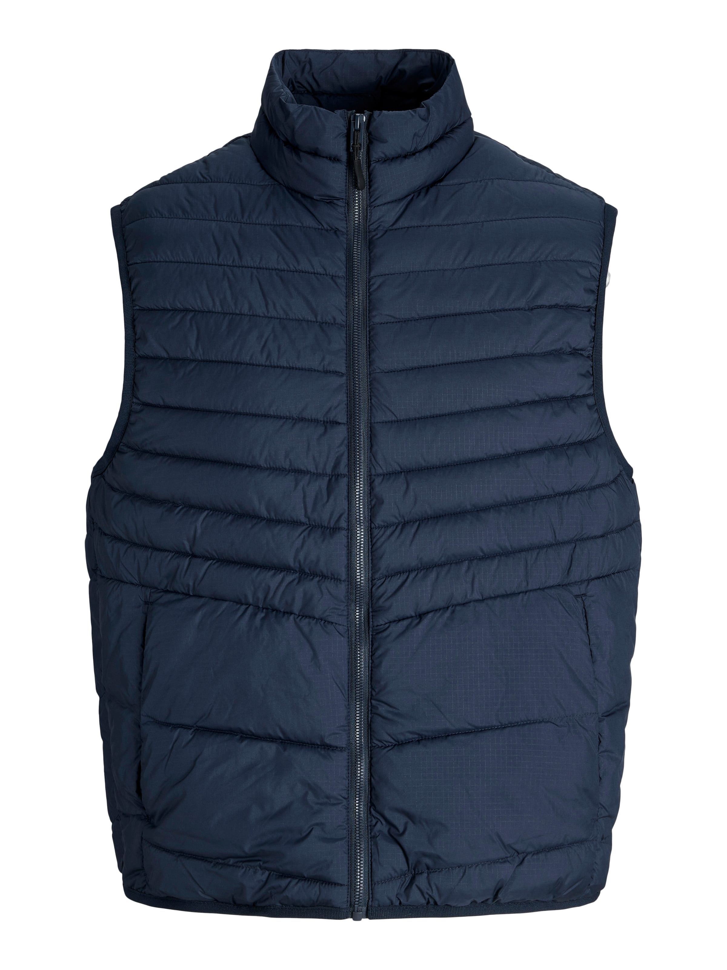 Jack & Jones Steppweste »JJESTATE Praktische Weste mit Beutel, ideal für unterwegs«, unifarben, modisch, regular fit, Polyester