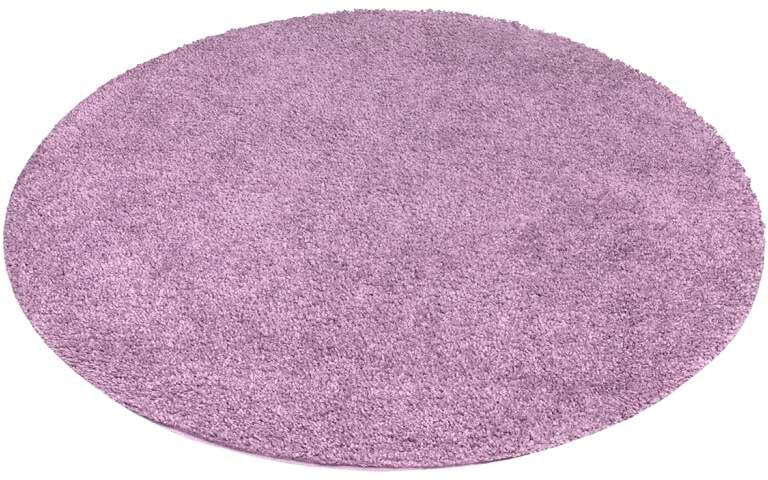 Carpet City Hochflor-Teppich »City Shaggy«, rund, Teppich Einfarbig Uni, besonders flauschig-weich