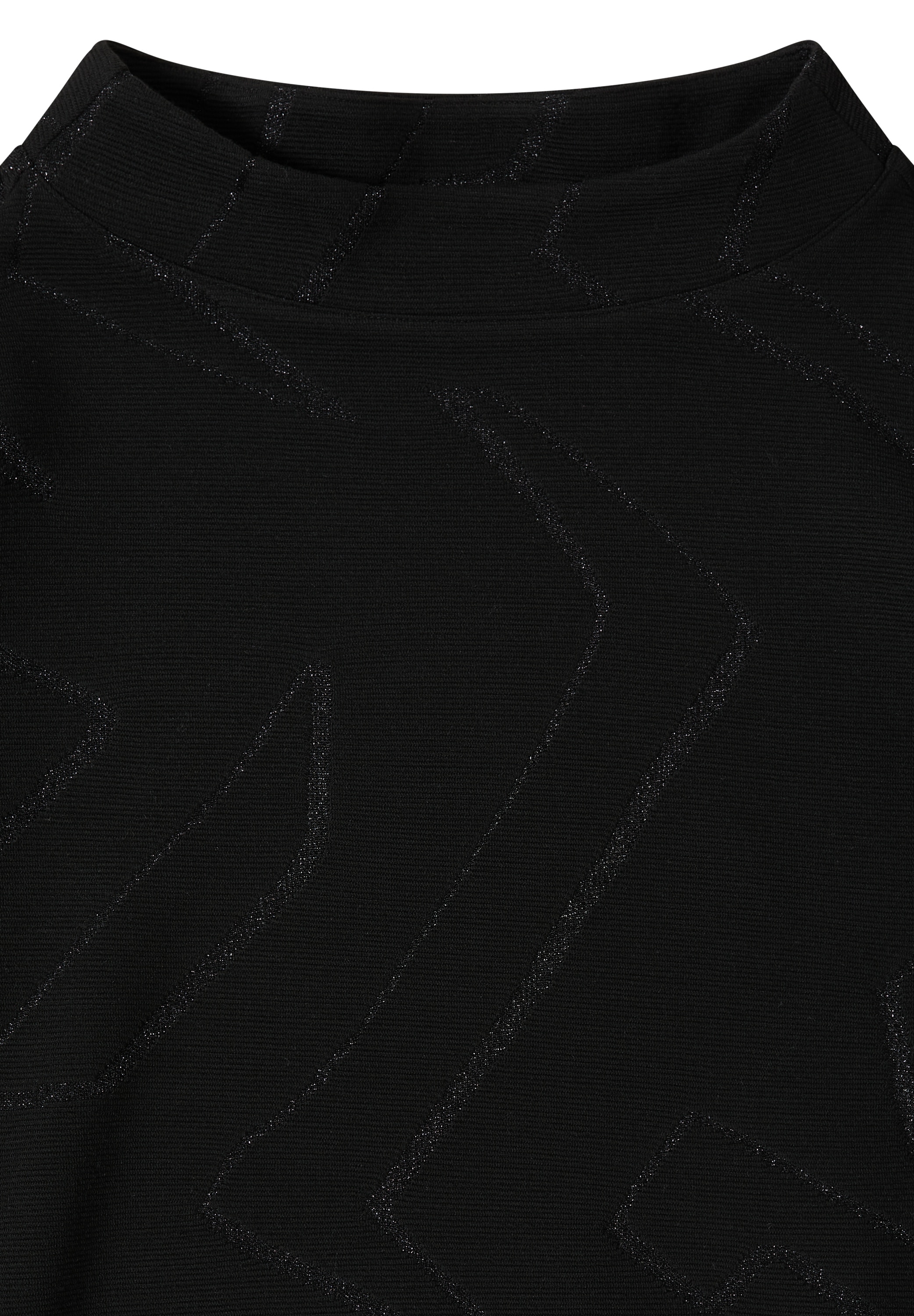 Cecil Pull à col montant im Glitzer-Look