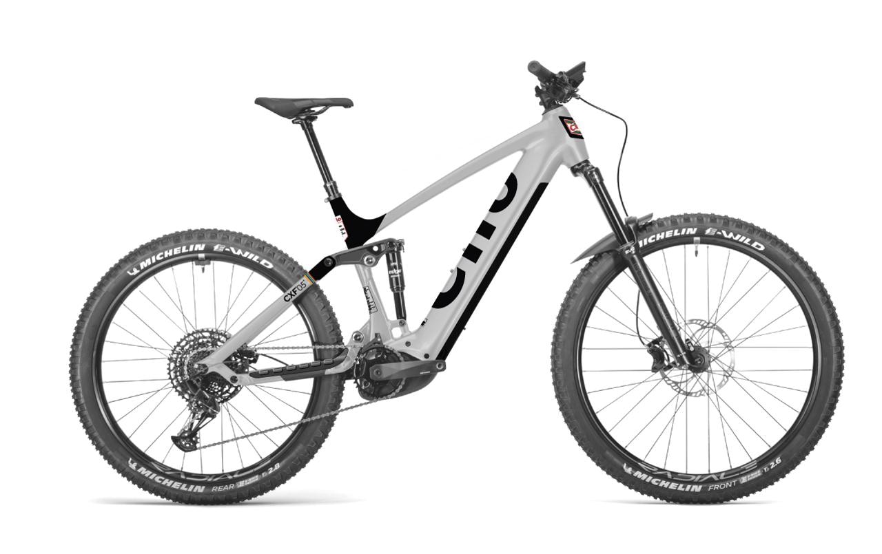 E-Bike »Diamondcross CXF°05+, M«, Mittelmotor 250 W