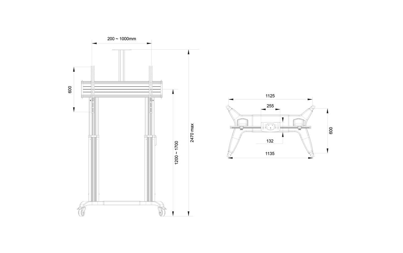 TV-Ständer »Multibrackets M Motorize«
