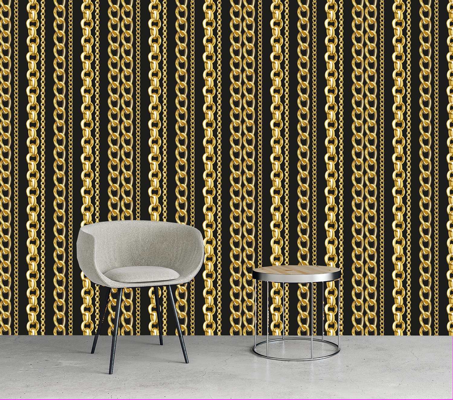 queence Papier peint vinyle »Thea« 90x250cm, selbstklebend, kinderleichte Anbringung, , Sticker