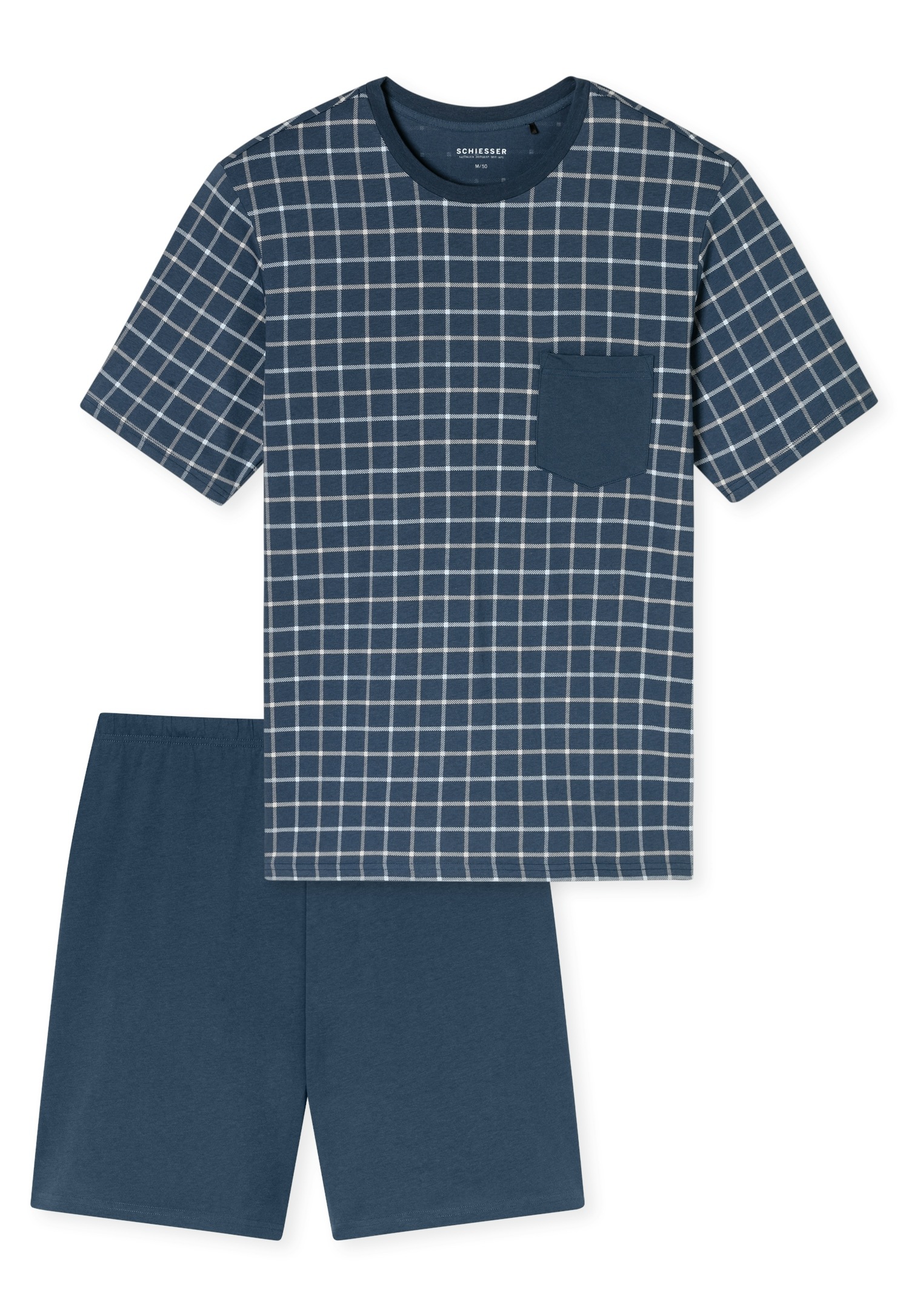 Schiesser Shorty »"Comfort Essentials"«, (2 tlg.), mit aufgesetzter Brusttasche