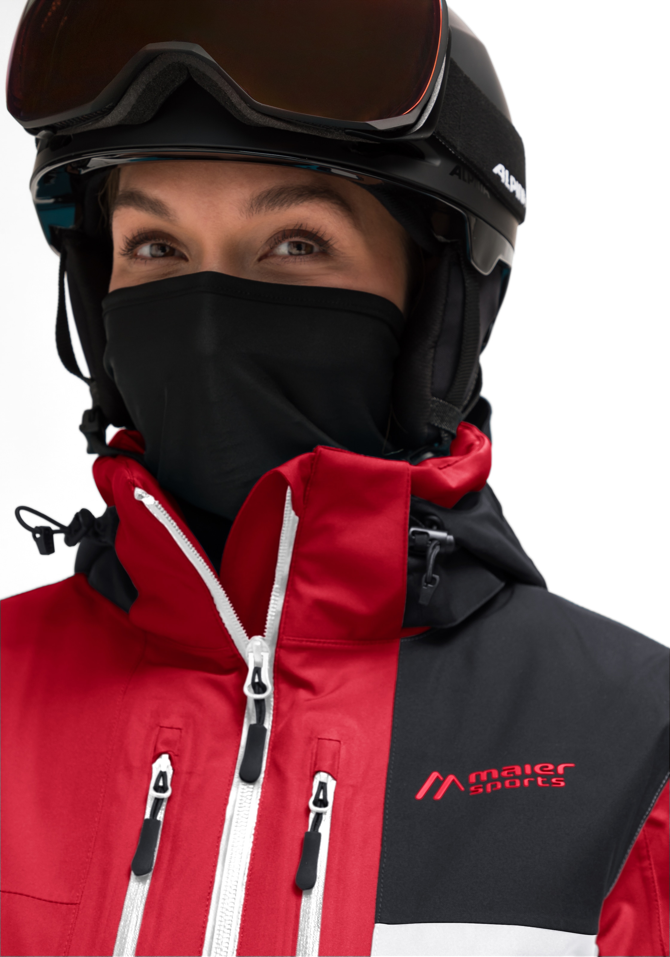 Finde Maier Sports Skijacke »Manzaneda«, atmungsaktive Damen Ski-Jacke,  wasserdichte und winddichte Winterjacke auf