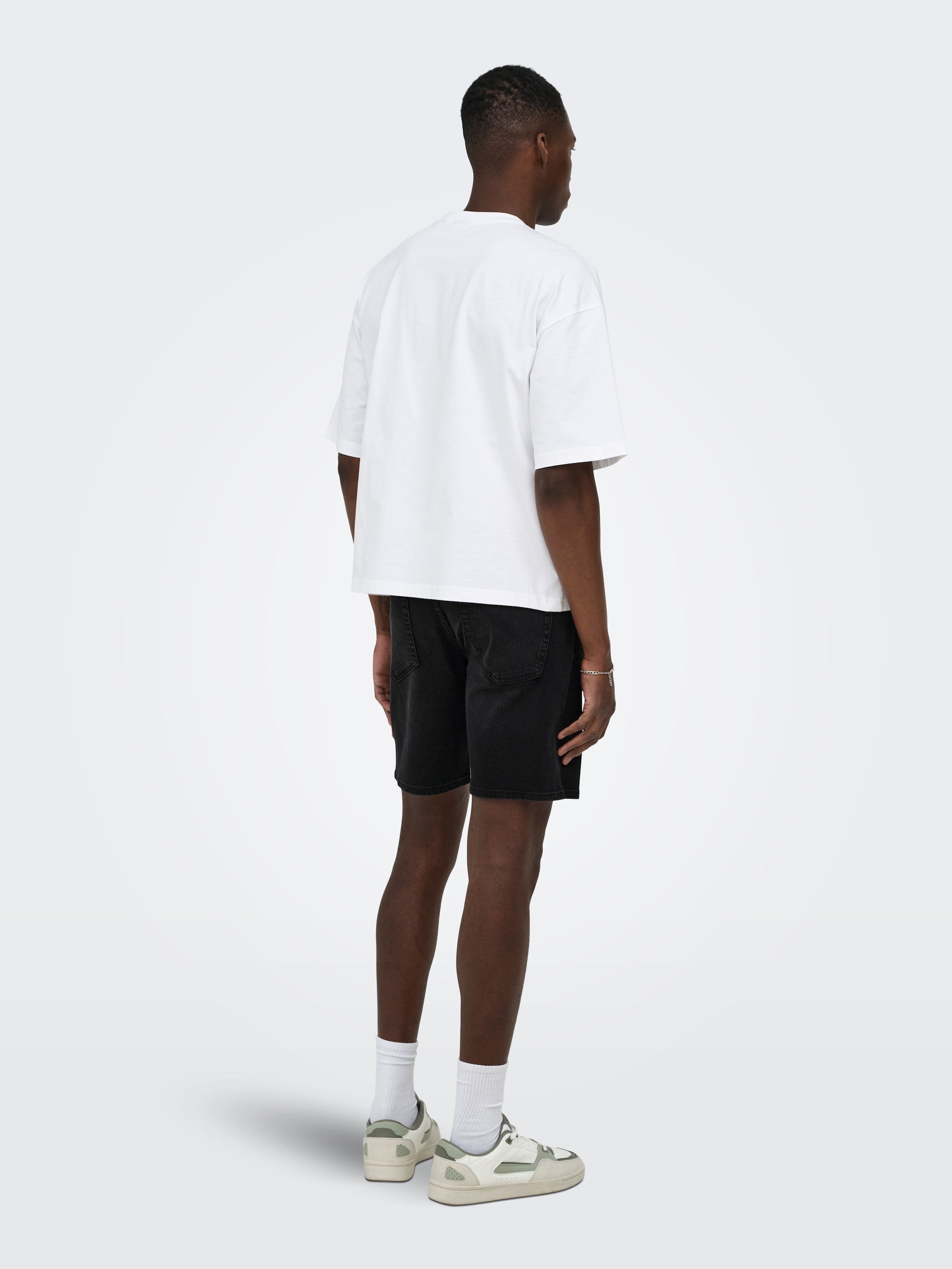 ONLY & SONS Short »ONSWEFT BOX PIM DNM SHORTS OTL«