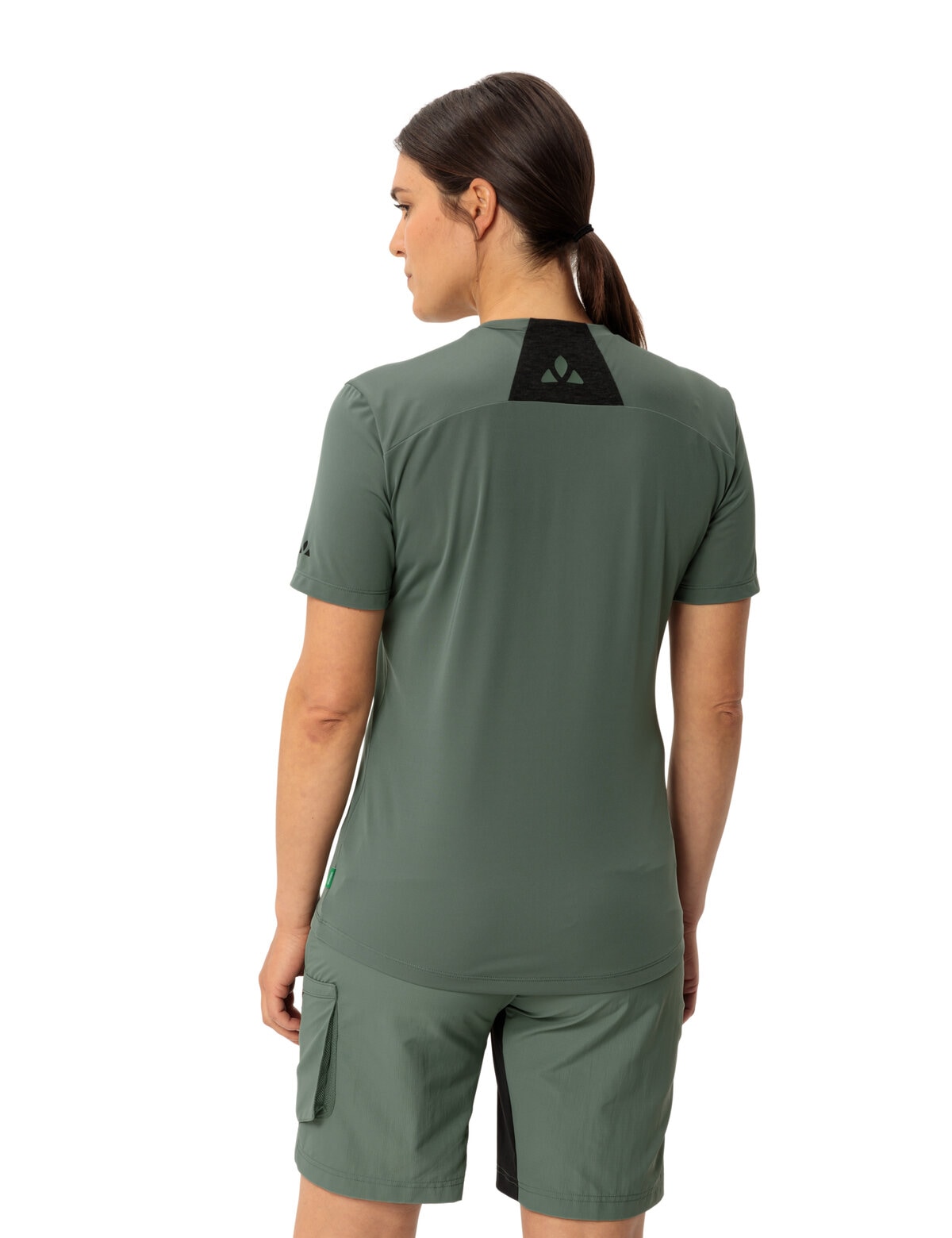 VAUDE Funktionsshirt »Wo Qimsa Logo Shirt« Kurzarm, Rundhalsausschnitt, für sportliche Aktivitäten