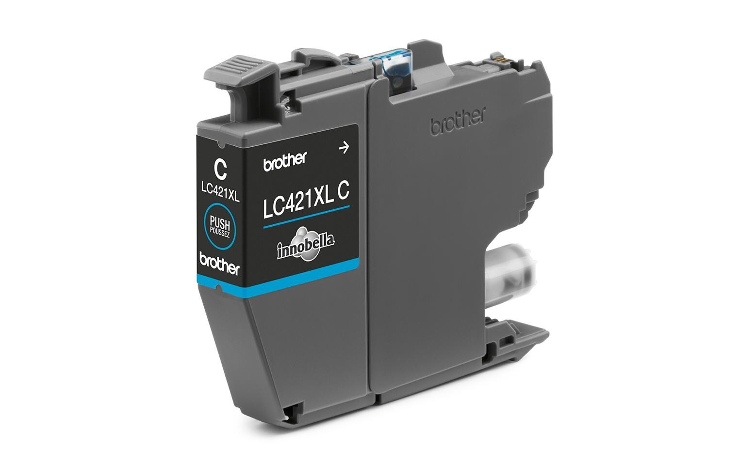 Brother Tintenpatrone »LC421XLC Cyan«