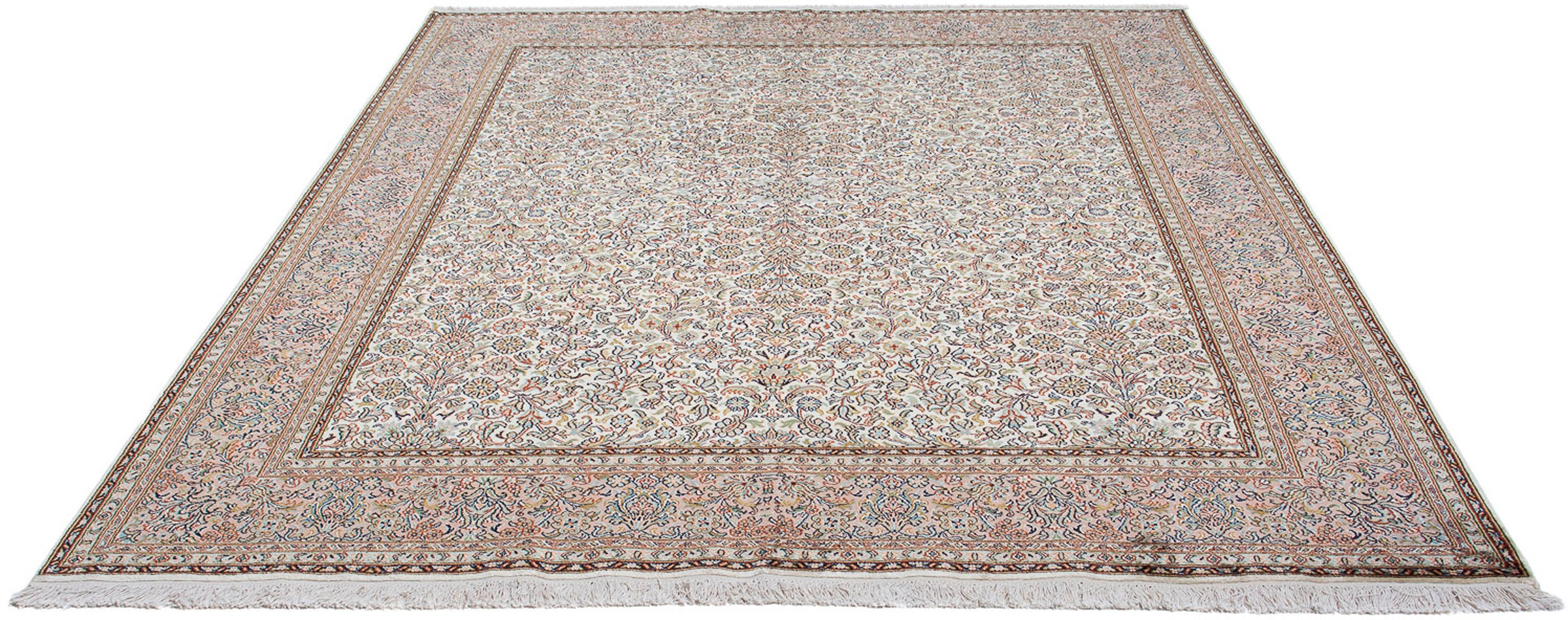 Image of morgenland Orientteppich »Perser - Classic - 242 x 199 cm - beige«, rechteckig, 10 mm Höhe, Wohnzimmer, Handgeknüpft, Einzelstück mit Zertifikat bei Ackermann Versand Schweiz