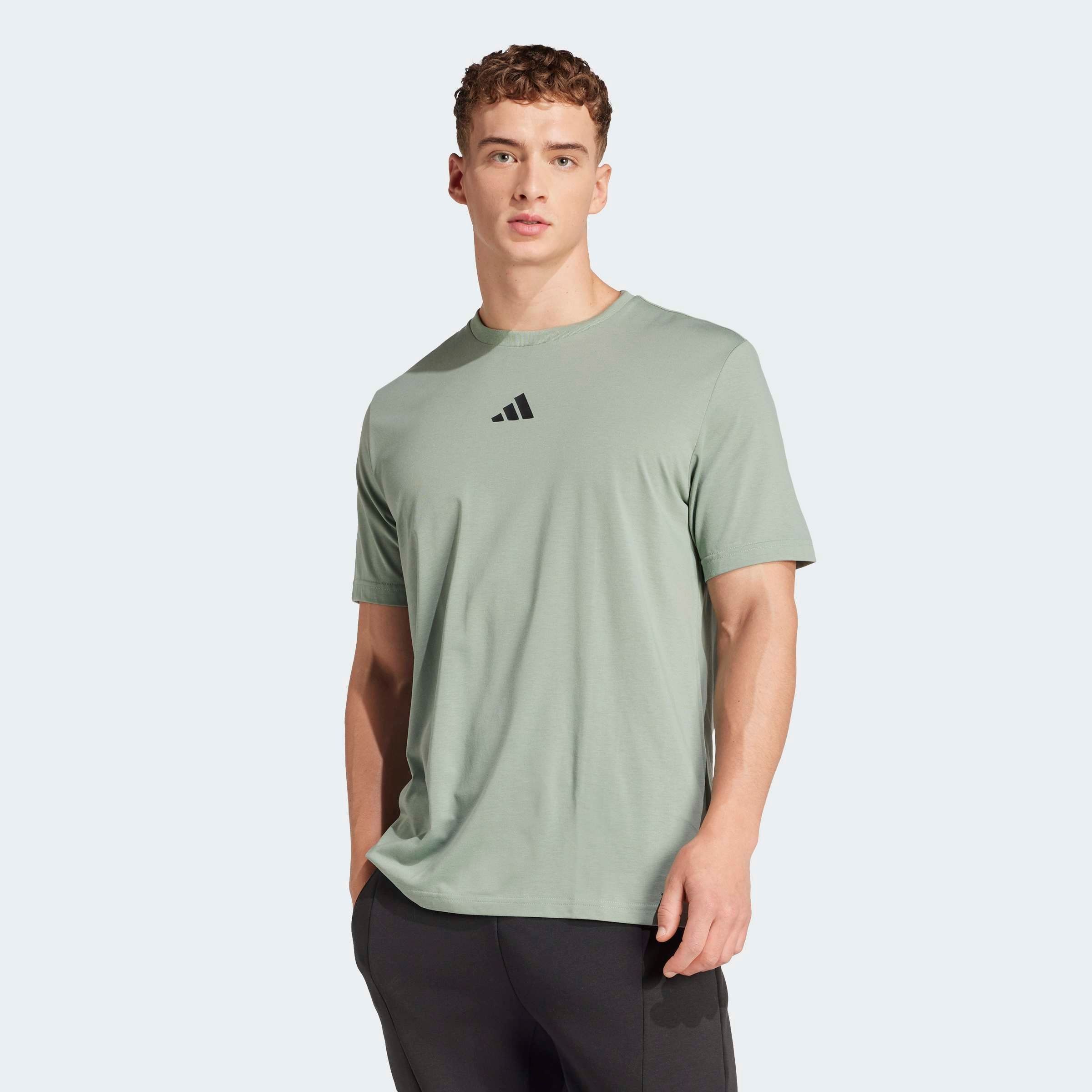 Image of adidas Performance T-Shirt "CLIMACOOL ONE REP AT A TIME TRAINING GRAPHIC"