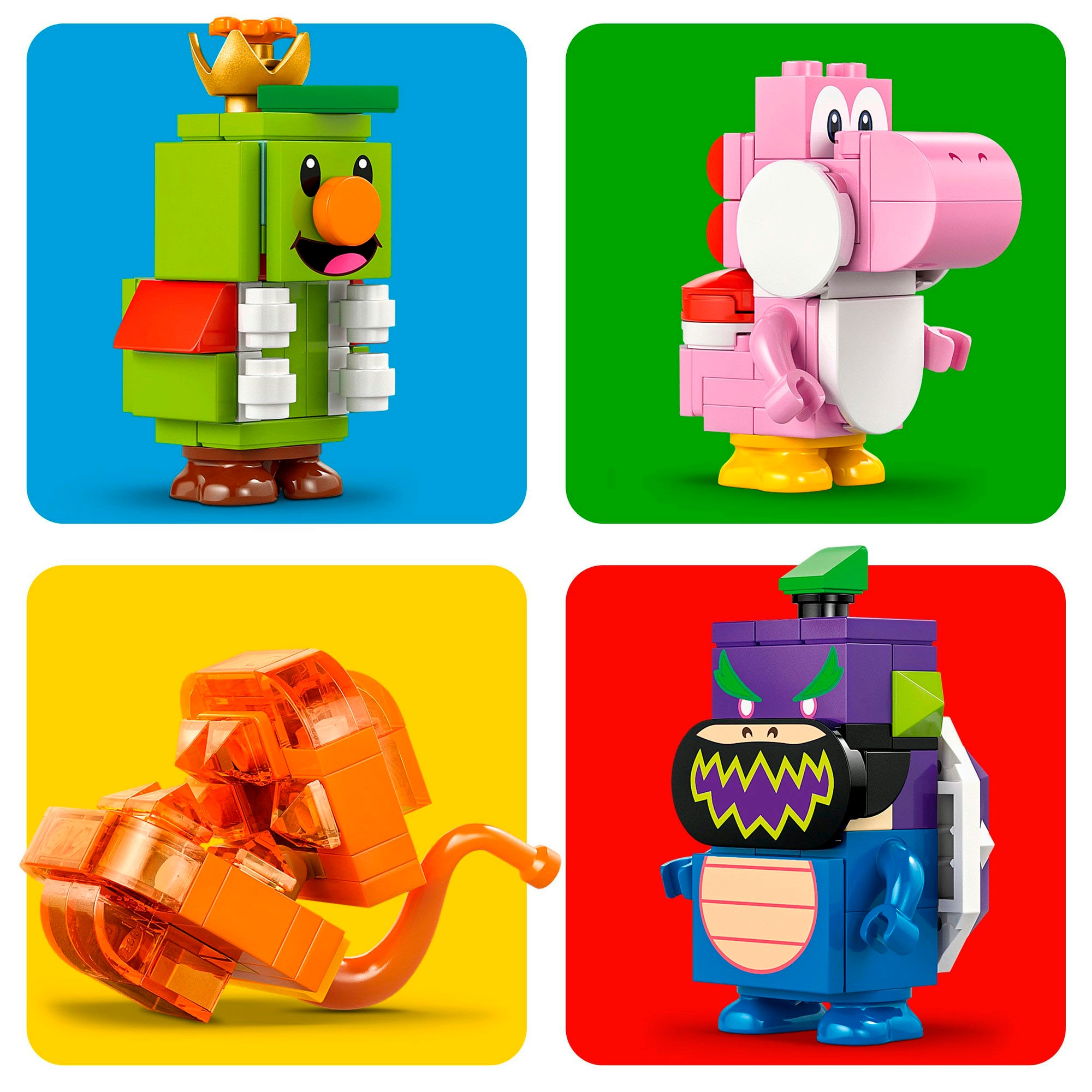 LEGO® Pions de construction »Prinz Florian & Schloss-Bowser (72042), LEGO Super Mario« Made in Europe