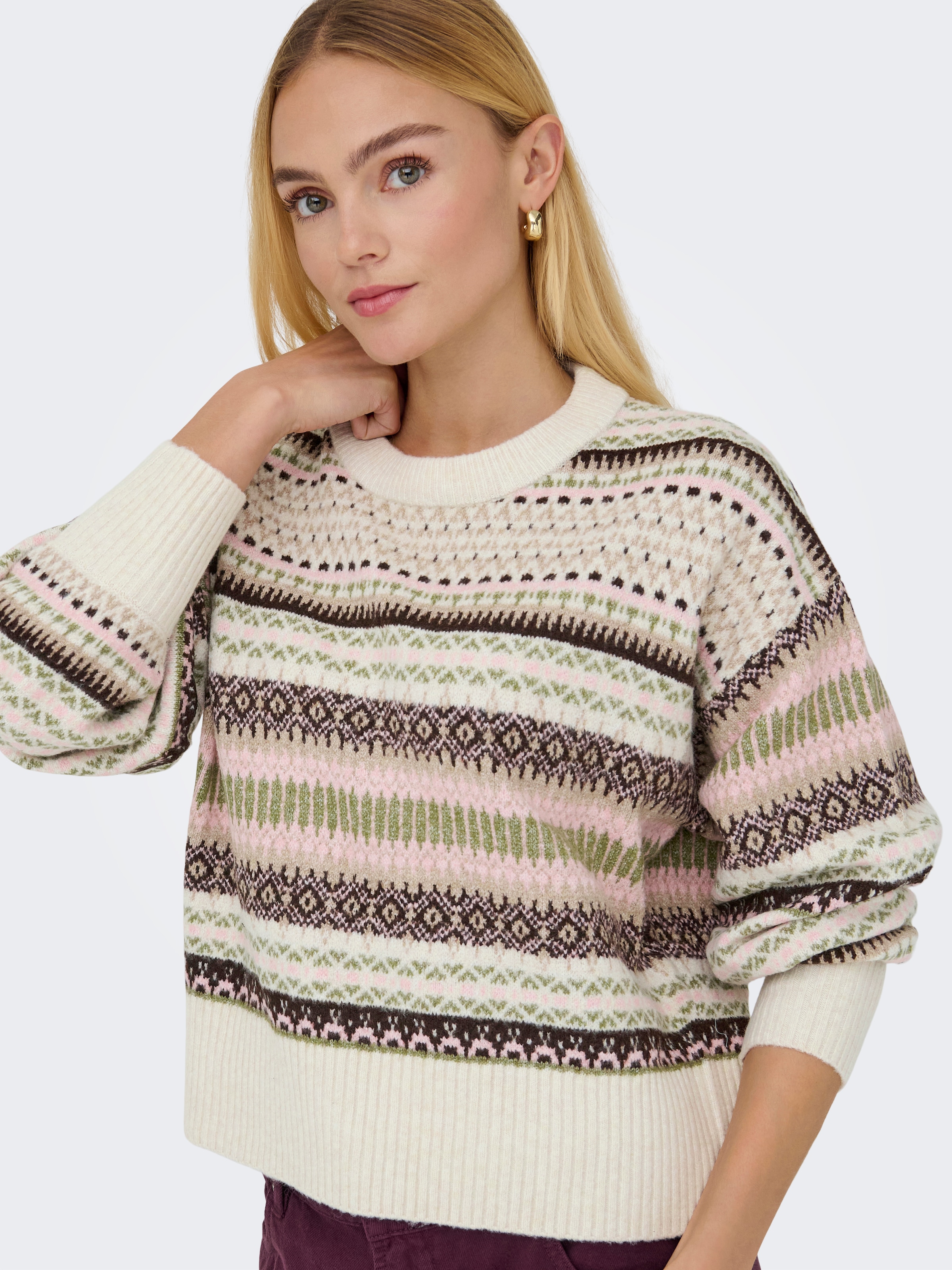 ONLY Pull en tricot »ONLARIANNE L/S PULLOVER KNT NOOS«