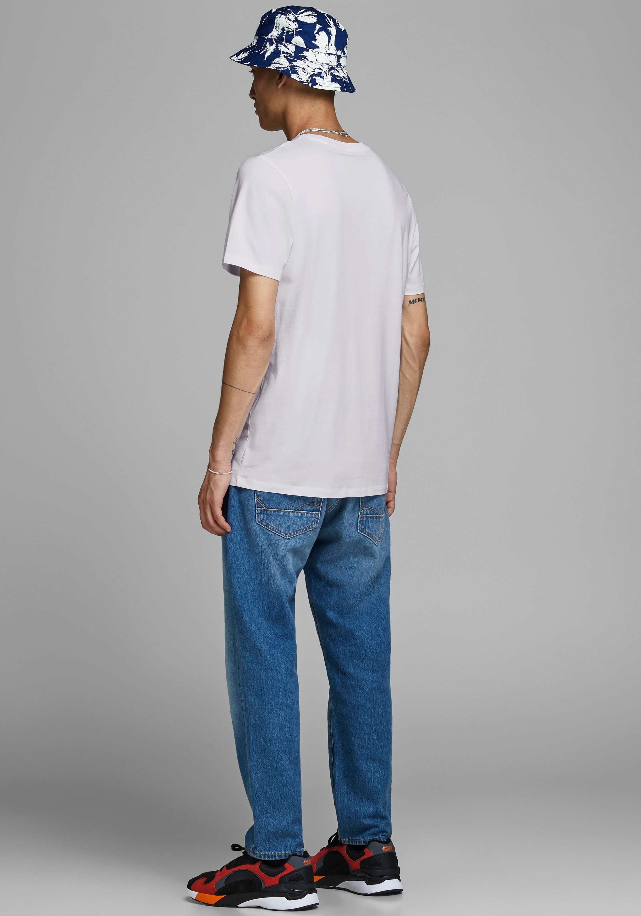 Jack & Jones Shirt à col rond »JJEORGANIC BASIC TEE SS O-NECK NOOS«