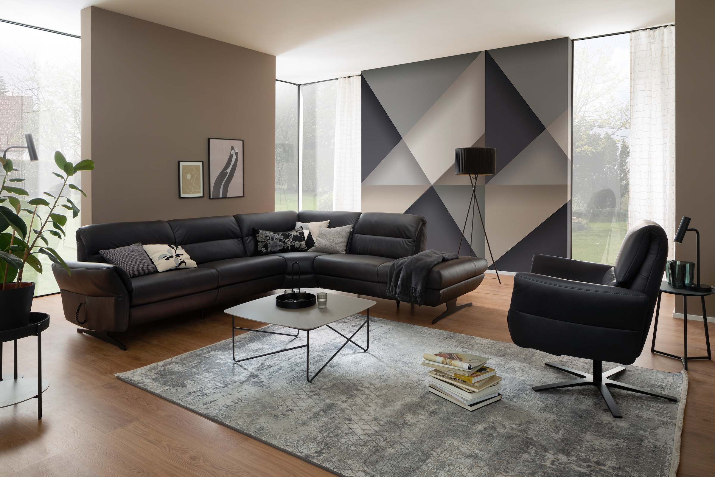 SCHÖNER WOHNEN-Kollektion Teppich »Vision 212« rechteckig 7 mm Höhe Viskoseteppich mit Glanz, Wohnzimmer
