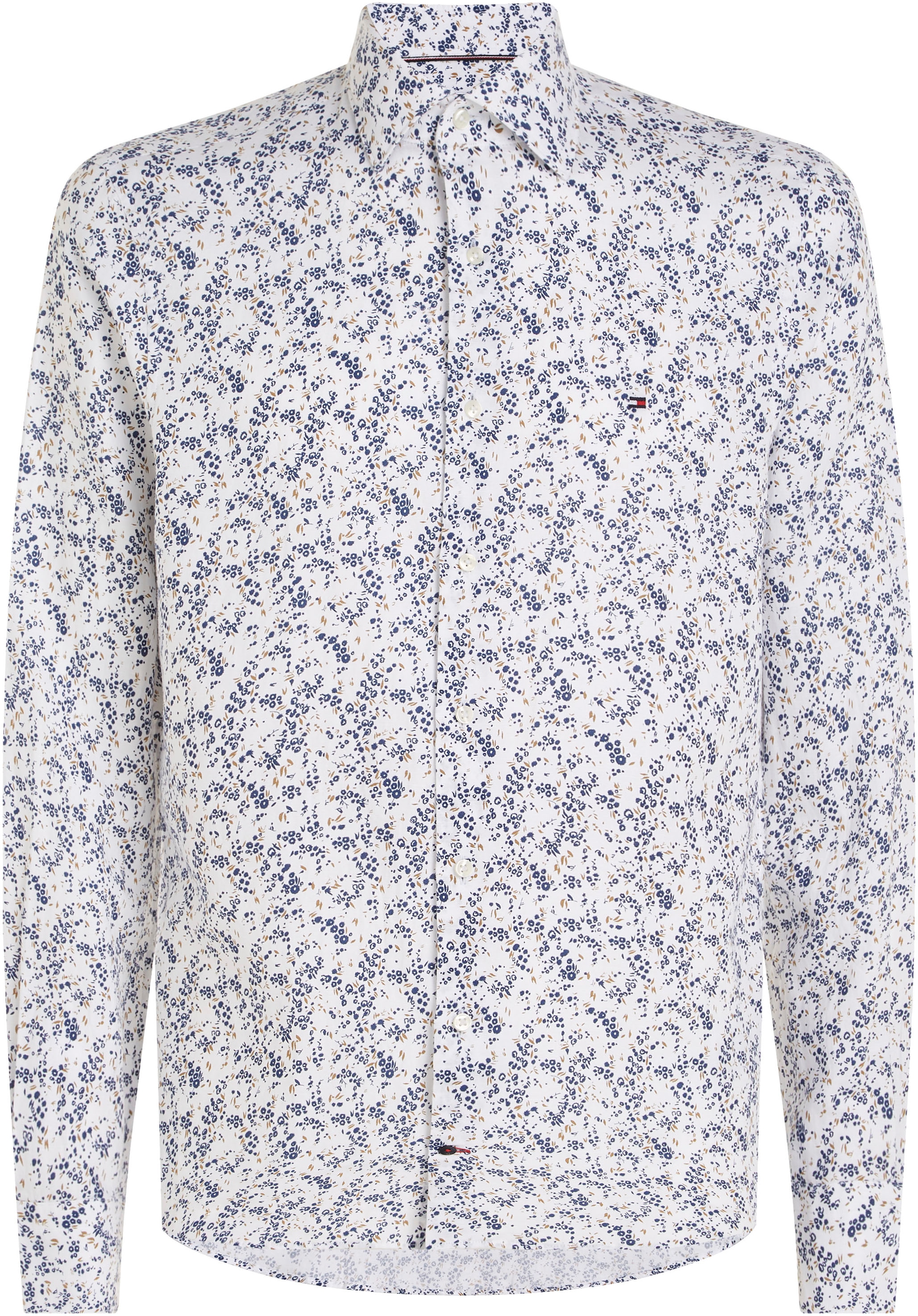 Tommy Hilfiger Langarmhemd »CL W-CO/LI DITSY FLOWER SF SHIRT«, mit floralem Print