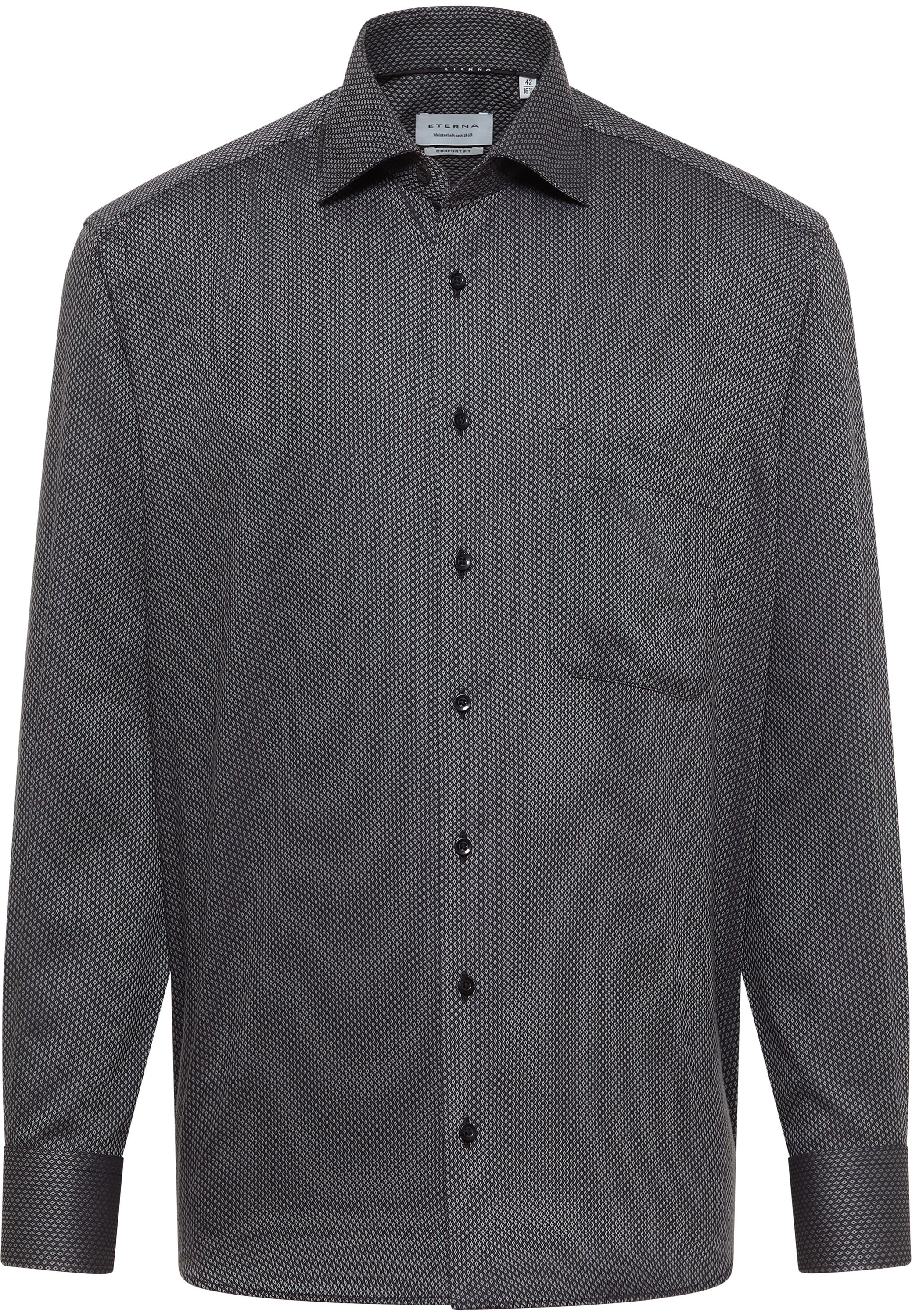 Eterna Langarmhemd »COMFORT FIT« NON IRON (bügelfrei)