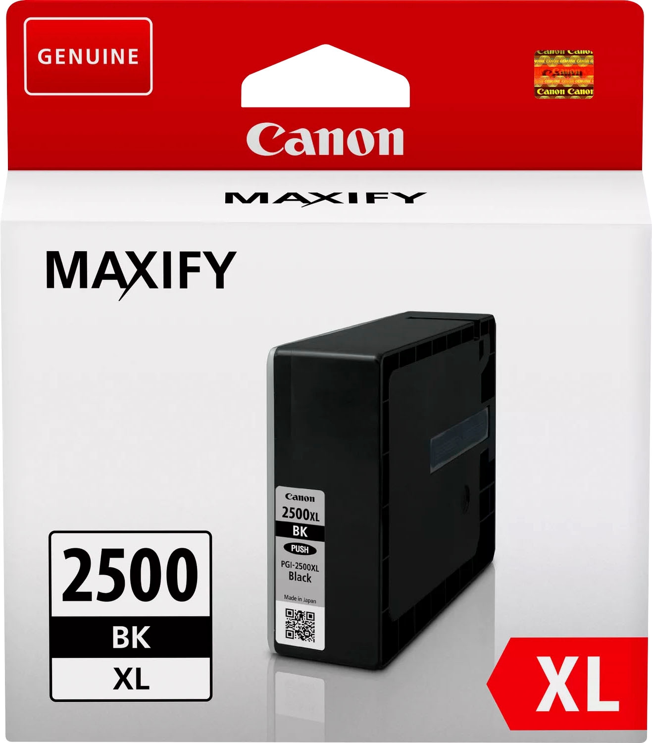Canon Tintenpatrone »PGI-2500XL BK« original Druckerpatrone 2500 schwarz XL