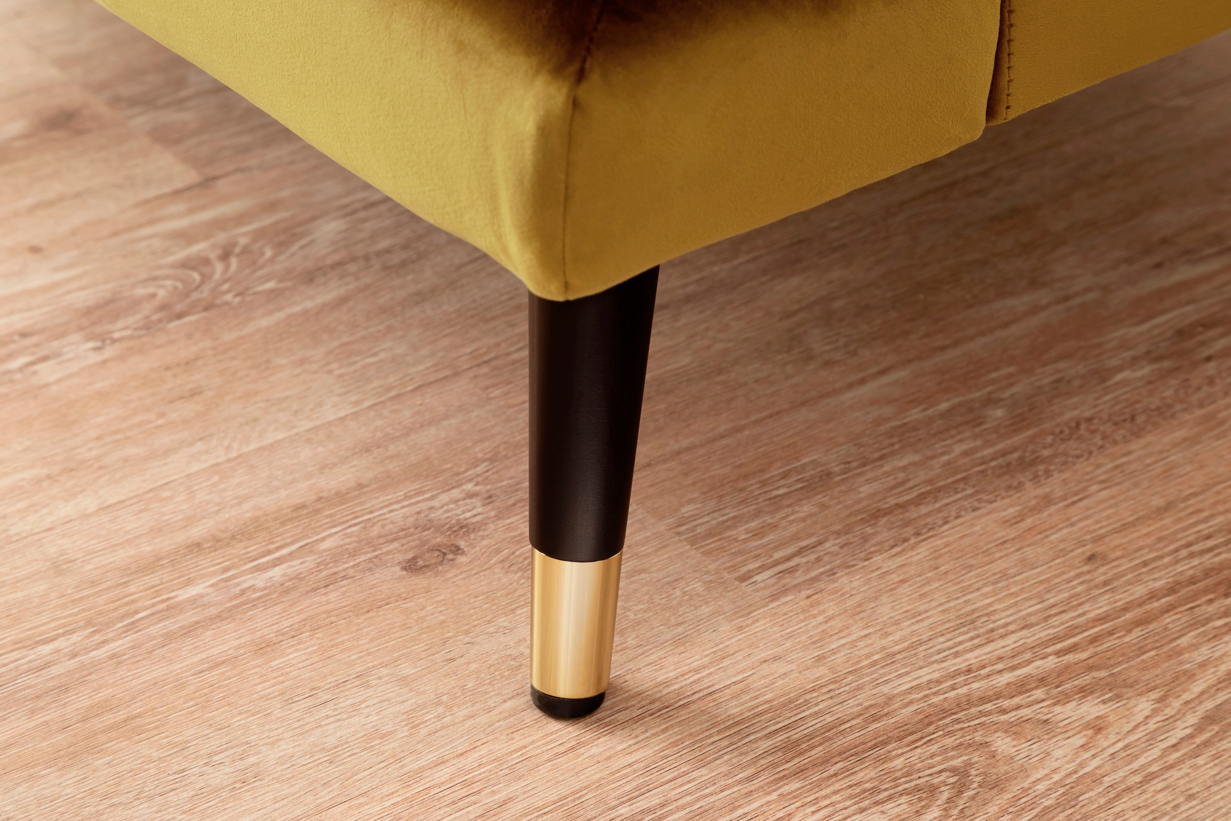 Trends by HG 3-Sitzer »Samir«, mit Strasssteinen und goldfarben Applikationen