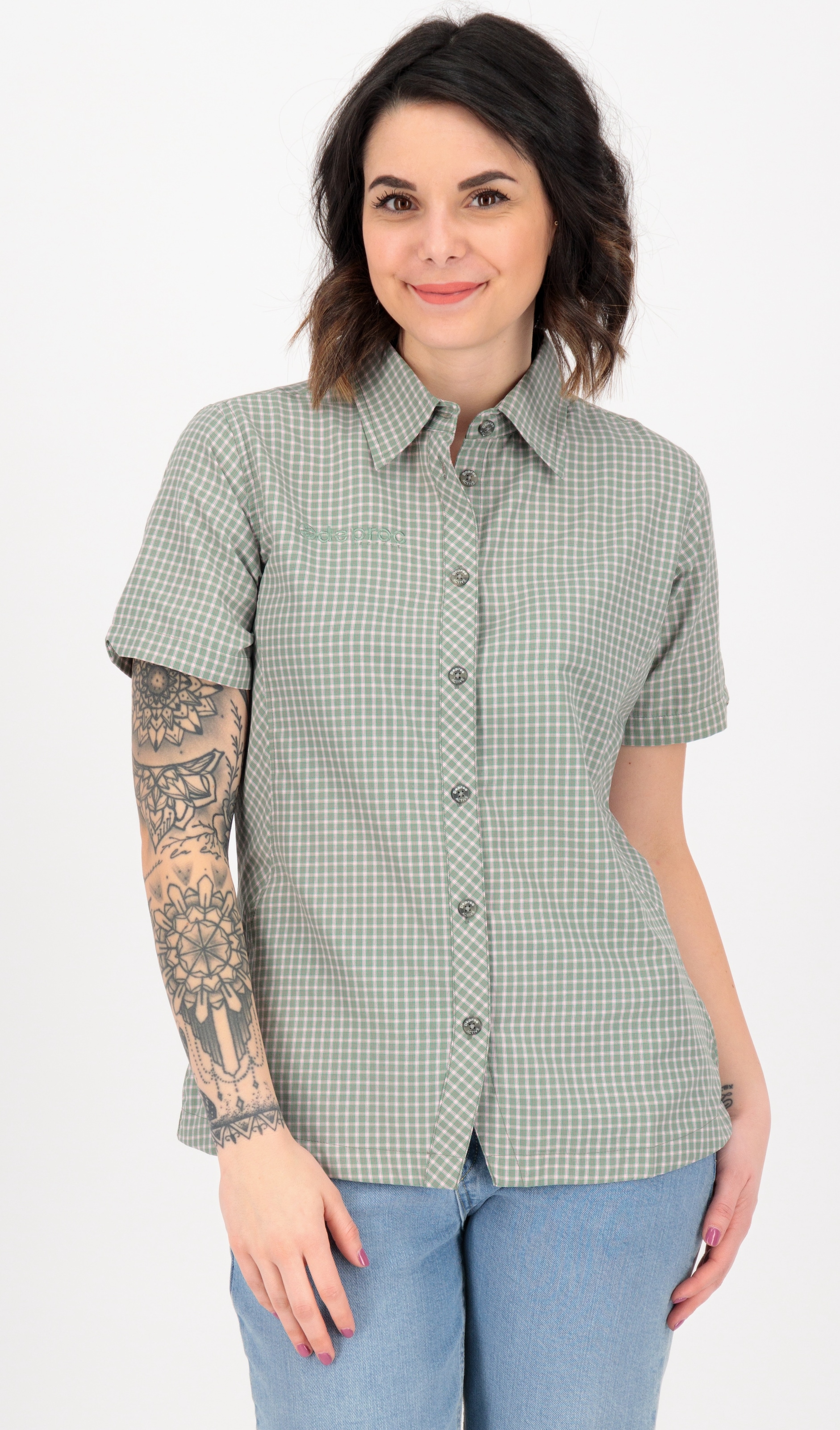 Image of DEPROC Active Outdoorbluse "COPPER WOMEN" auch in Grossen Grössen erhältlich