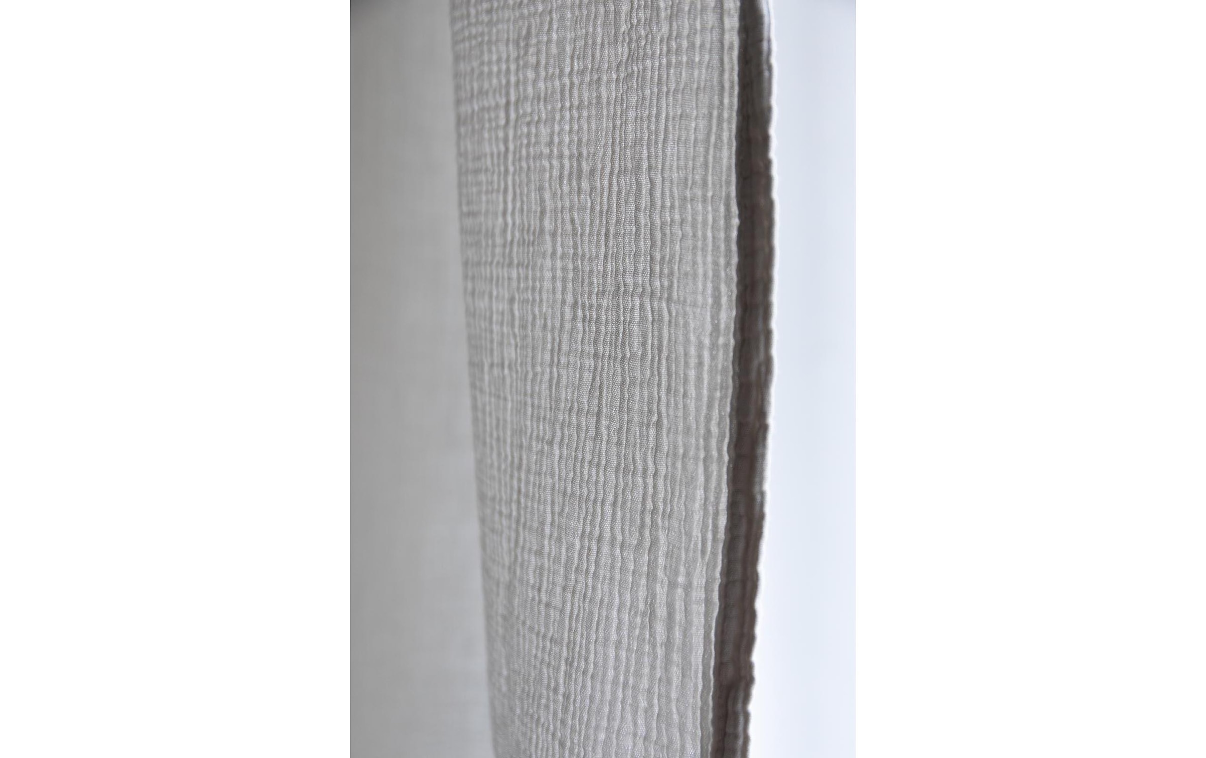 Urbanara Rideau »2er-Set Musselin Trofa 135 cm x 320 cm« Ruban plissé 2 cuis tlg.