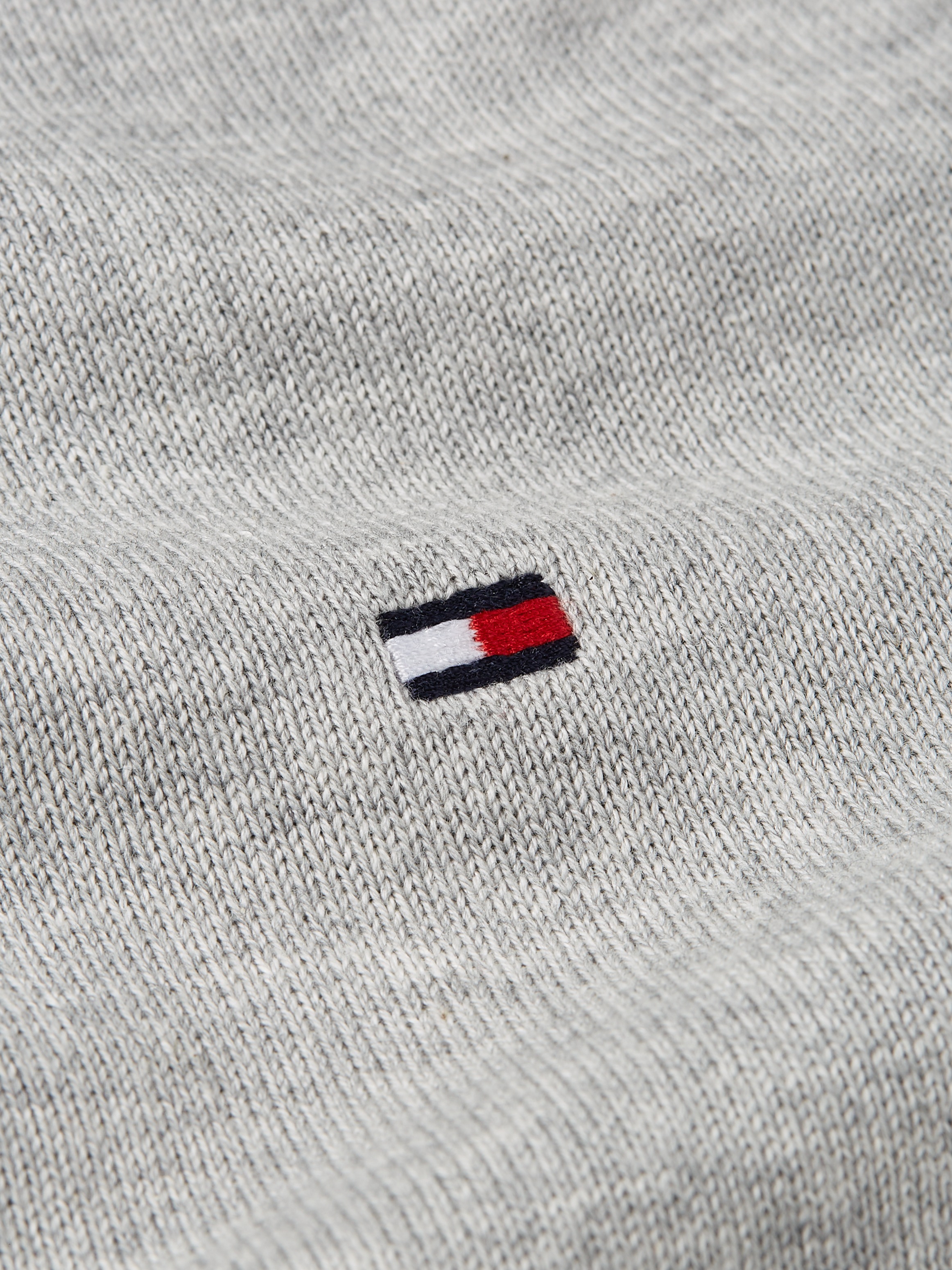 Tommy Hilfiger Rundhalspullover »ESSENTIAL COTTON CREW NECK«, 100% Baumwolle Crewneck Regular Fit Premium Mode
