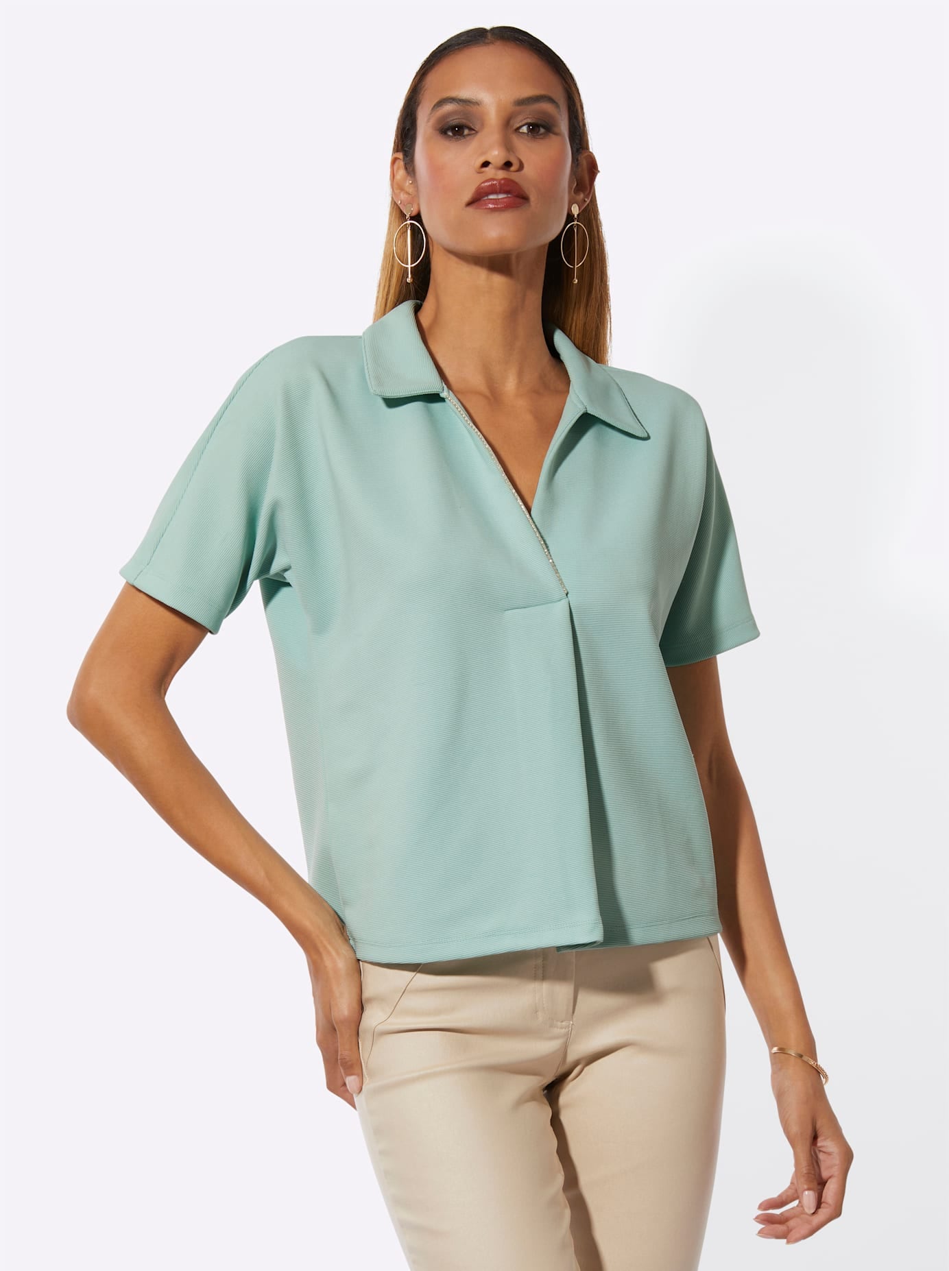 Image of creation L Fledermausshirt "Poloshirt" 1 tlg.