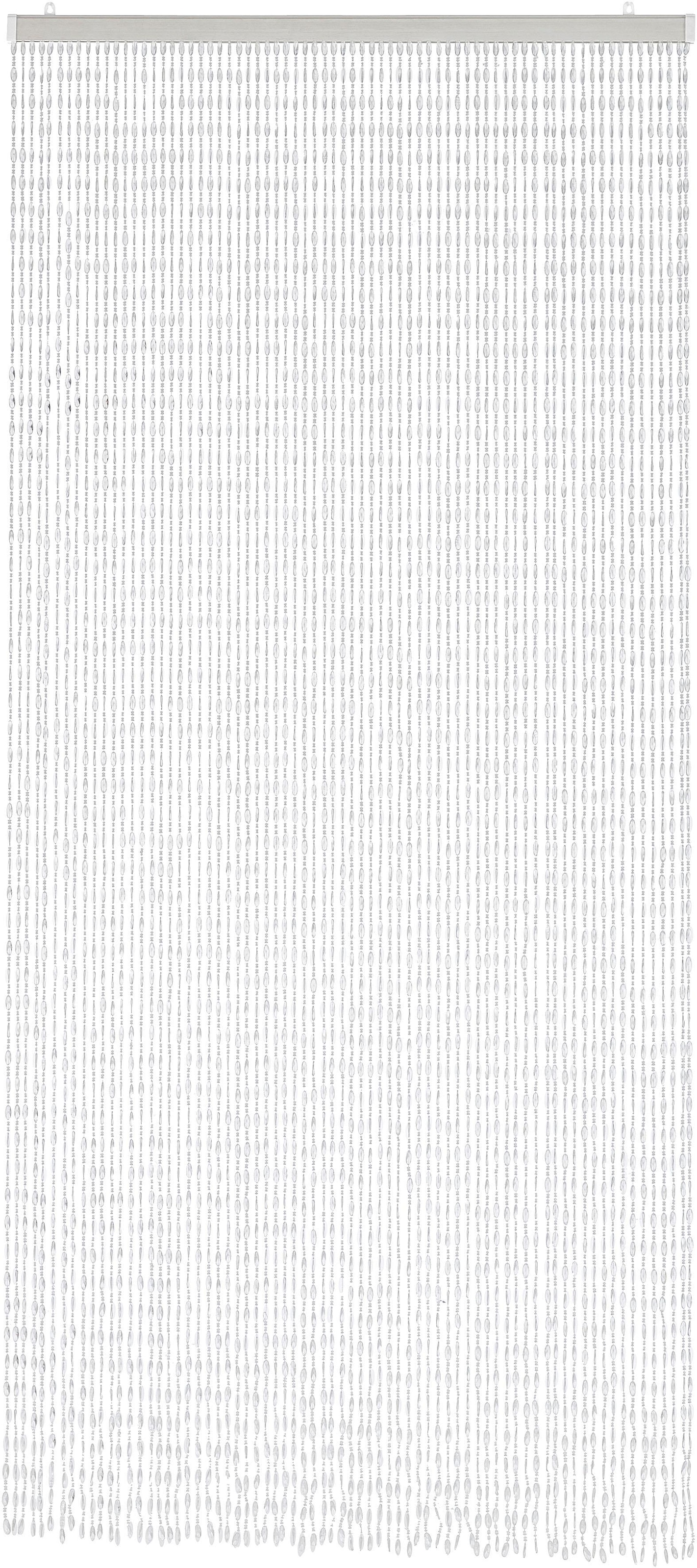 Image of locker Türvorhang "Diamonds" Hakenaufhängung 1 Stk. tlg. Kunststoff klar, 72 Stränge, 90x200 cm