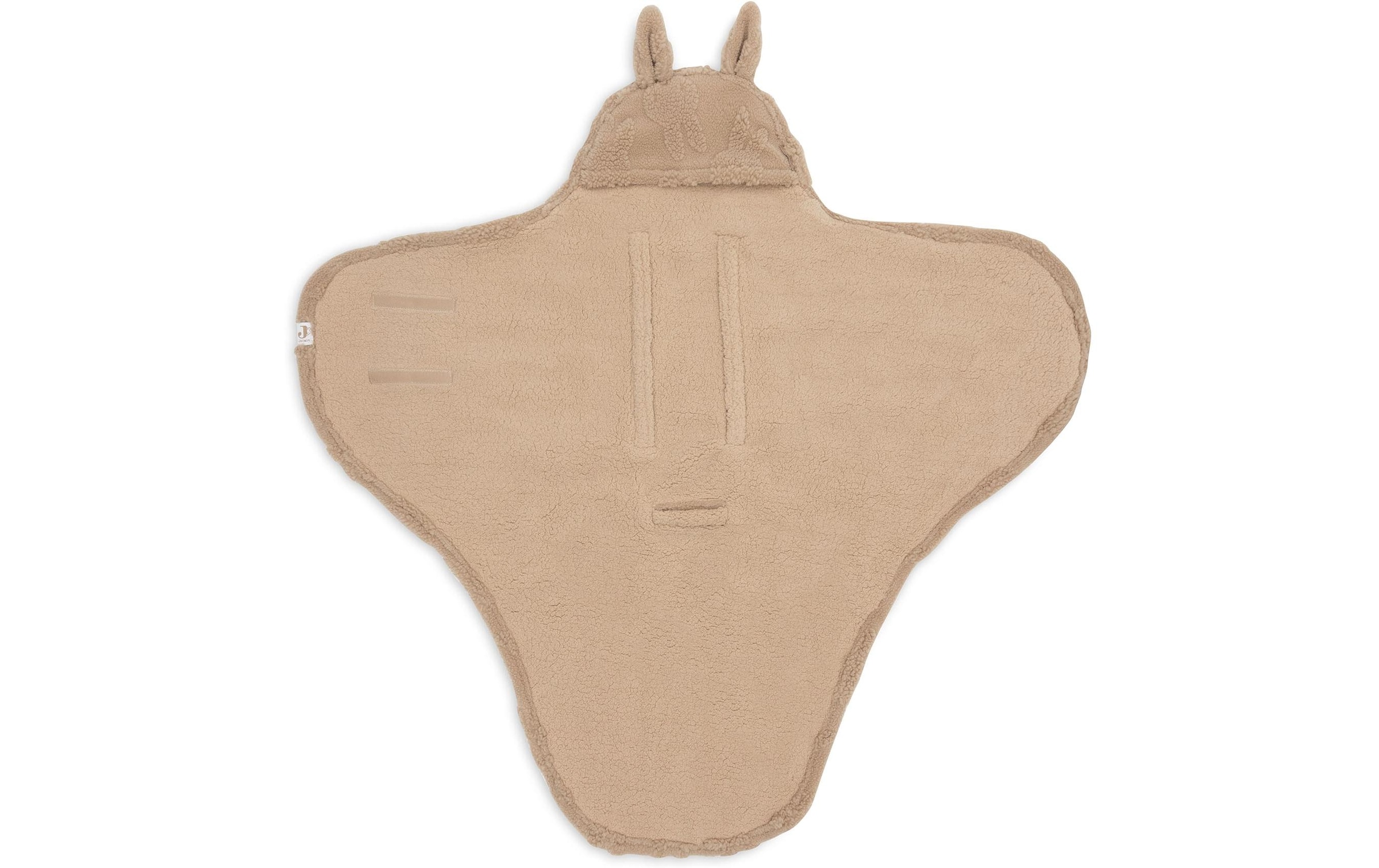 Jollein Couverture d'enveloppement »Miffy Jacquard Teddy 105 x 100 cm« Universelle Puckdecke für Neugeborene