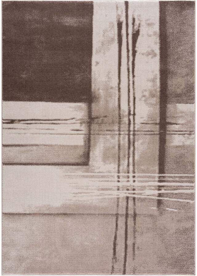 Carpet City Tapis »Moda« Rectangulaire 11 mm Höhe Kurzflor, Modern, Geo-Muster, Weicher Flor