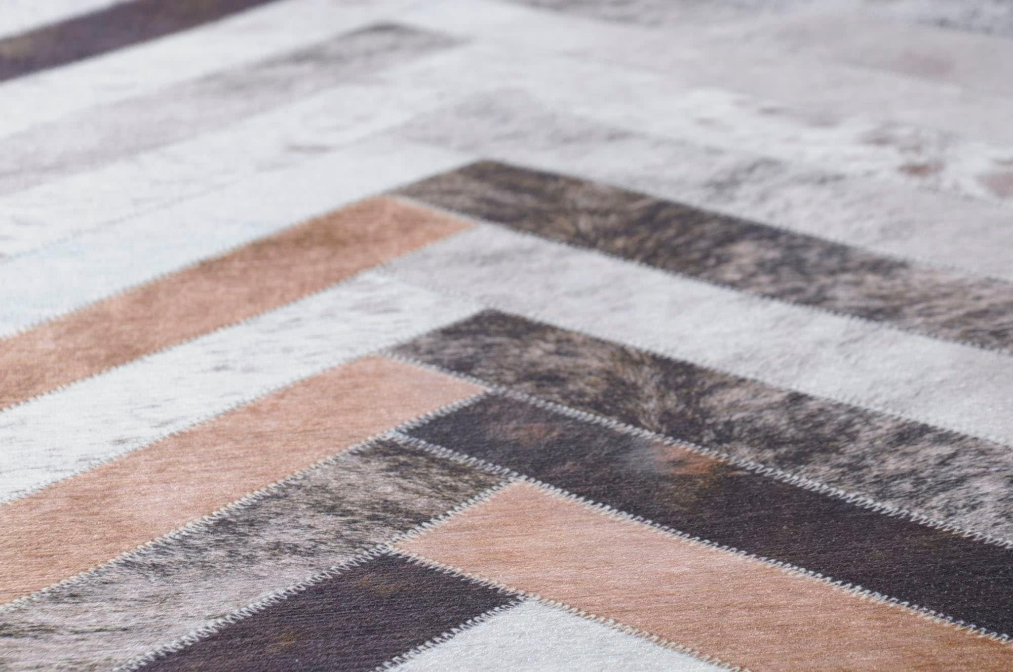 Gino Falcone Tapis »Serena GF 051« Rectangulaire 7 mm Höhe gedruckte Felloptik, ideal im Wohnzimmer & Schlafzimmer