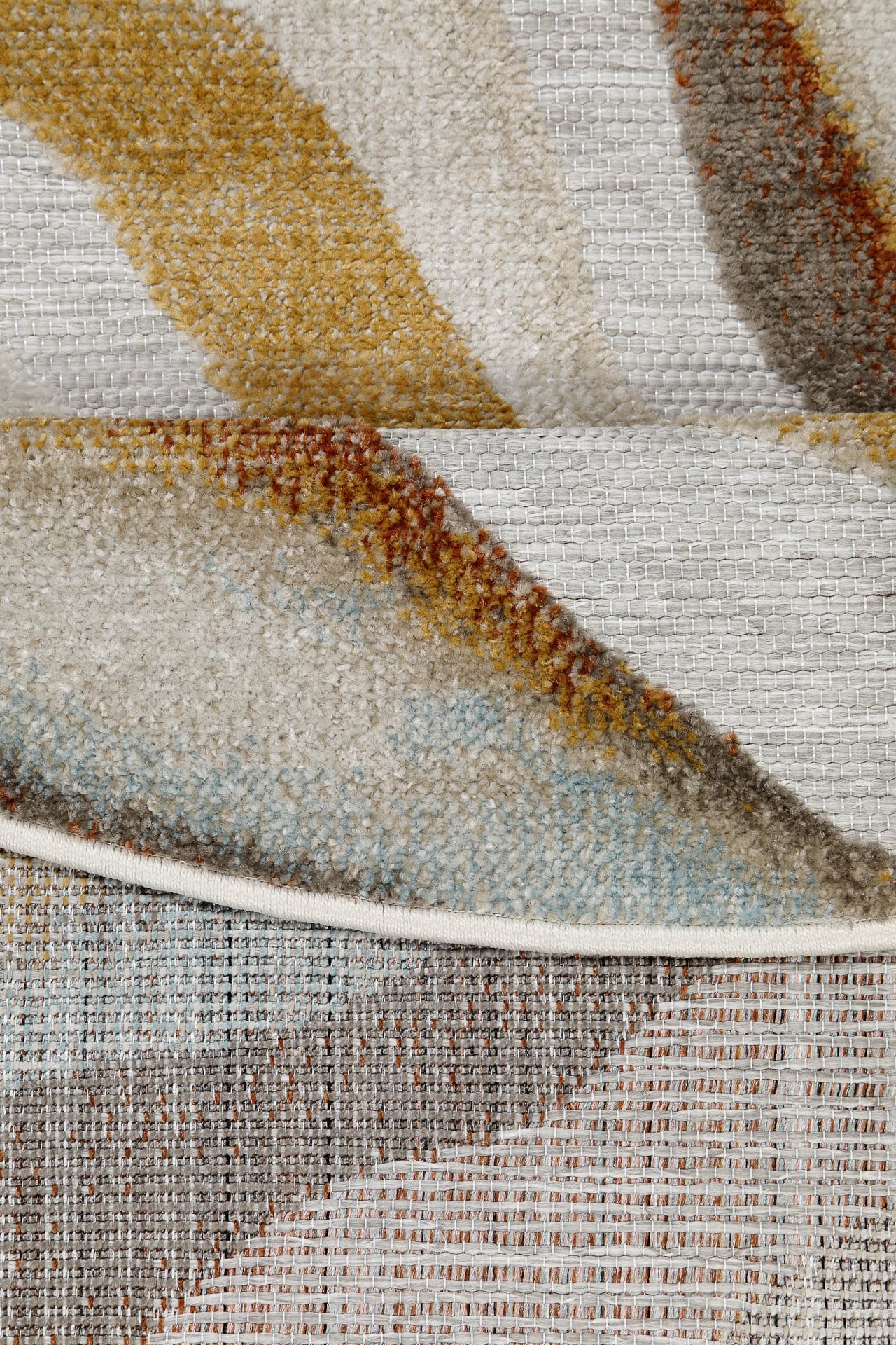 Wecon home Outdoorteppich »Creek« rund 5 mm Höhe für Innen & Aussen, strapazierfähig, pflegeleicht, Hoch-Tief Effekt