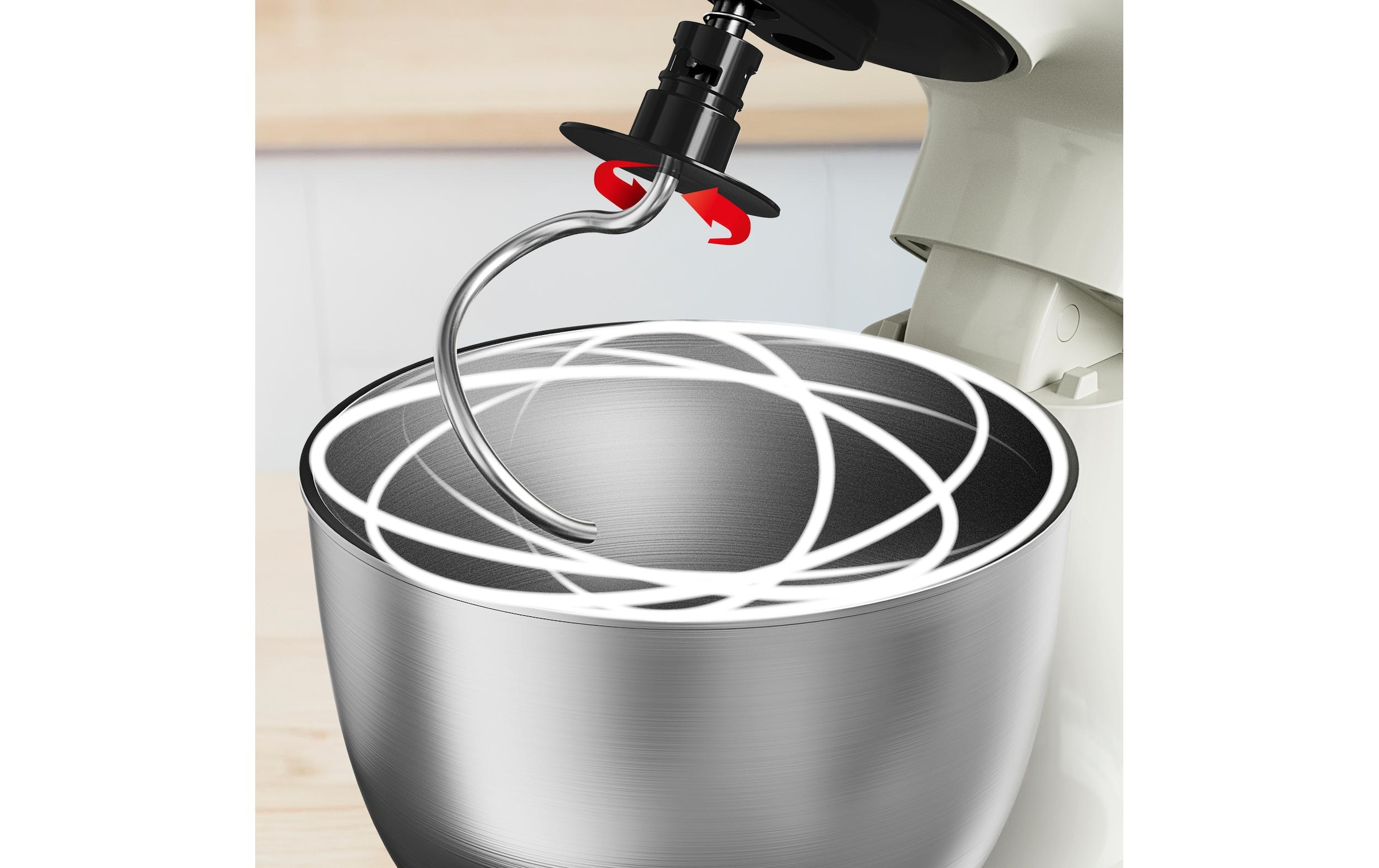 Tefal Robot de cuisine »QB140A Bake Easy« 12 Geschwindigkeiten + Pulse, planetarisches Rührsystem, 3,5 L
