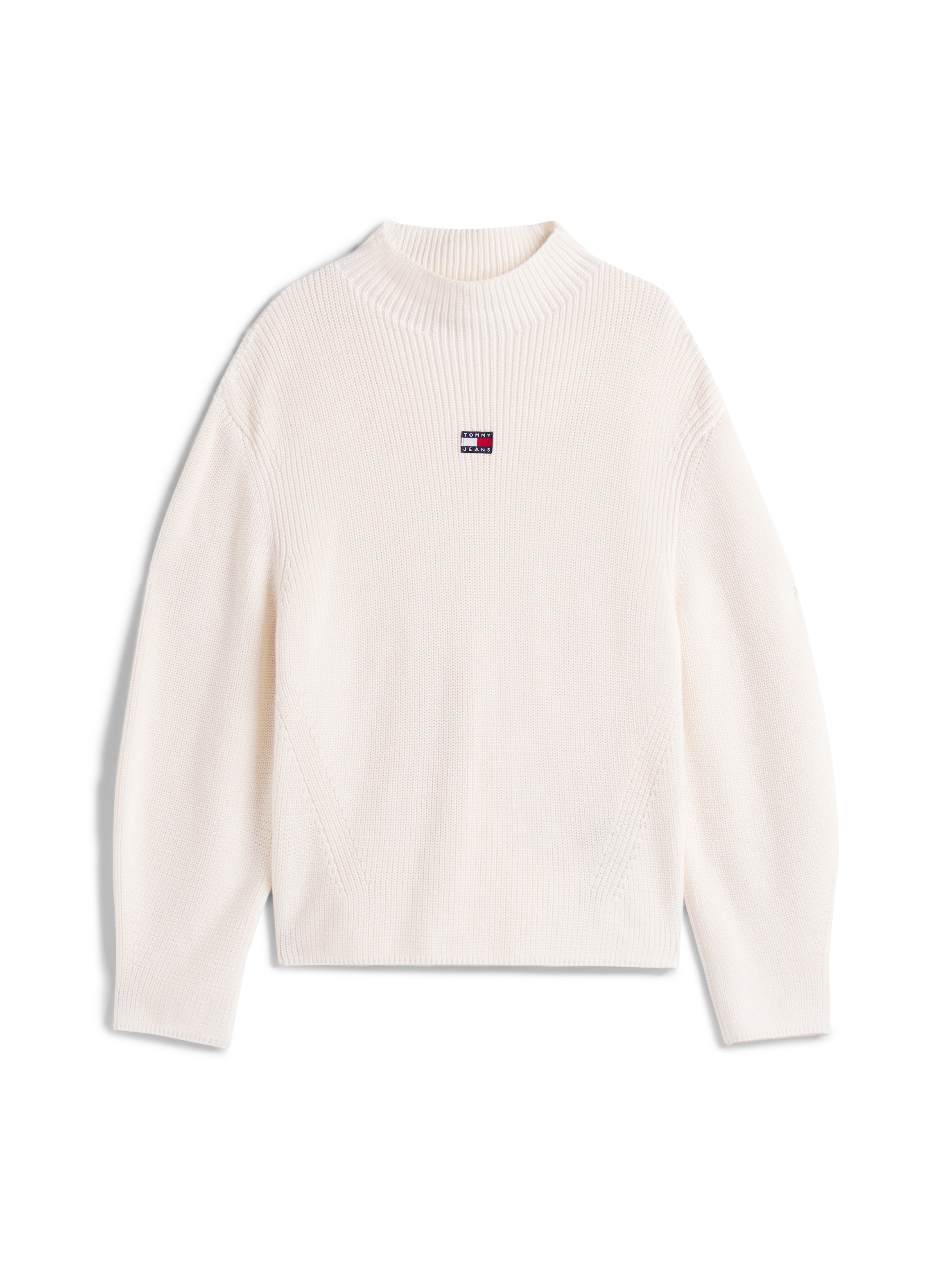 Tommy Jeans Stehkragenpullover »TJW MOCKNECK BADGE SWEATER«