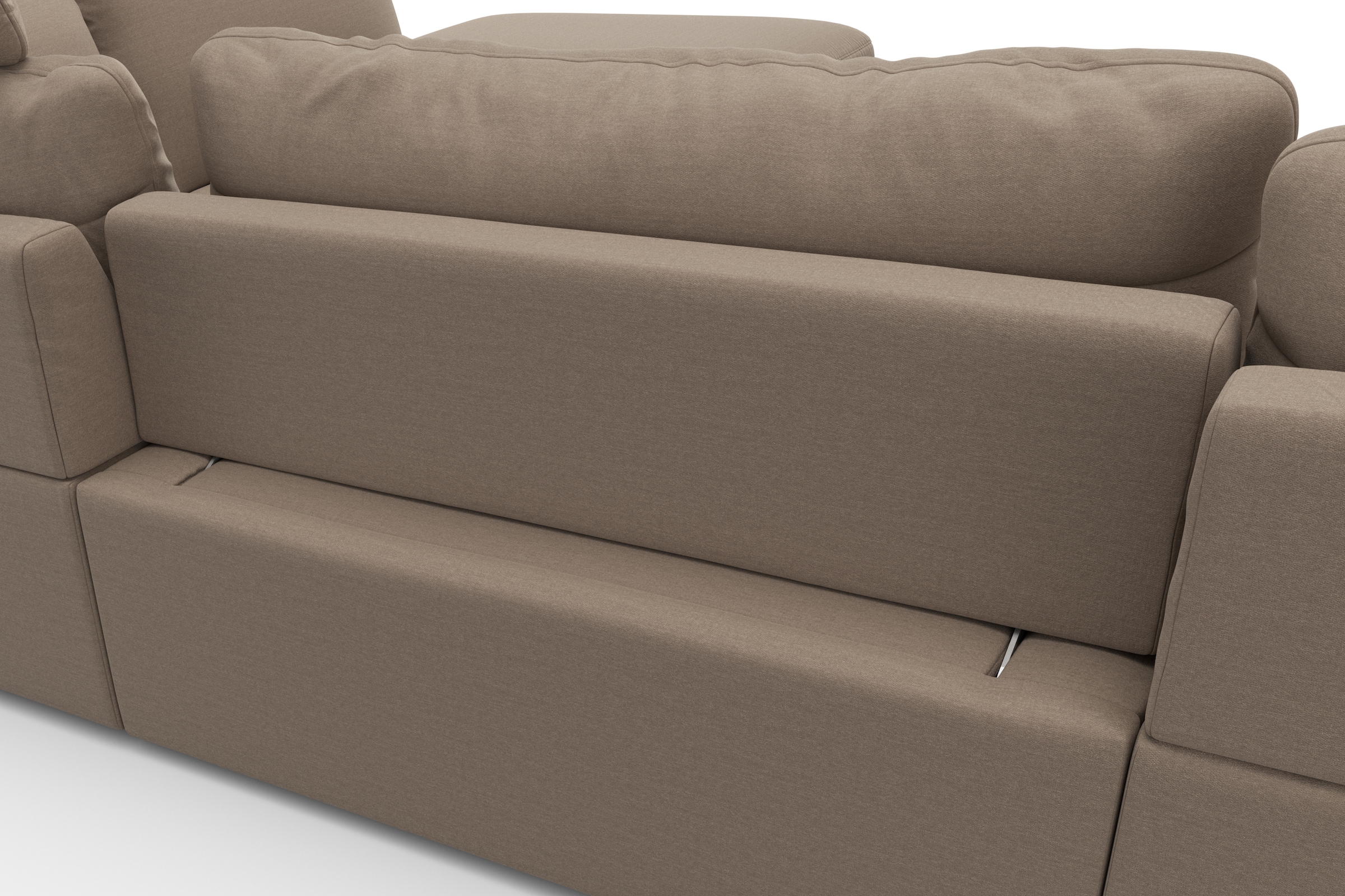sit&more Ecksofa »Cadabra L-Form«, Breite 356 cm, mit Sitztiefenverstellung